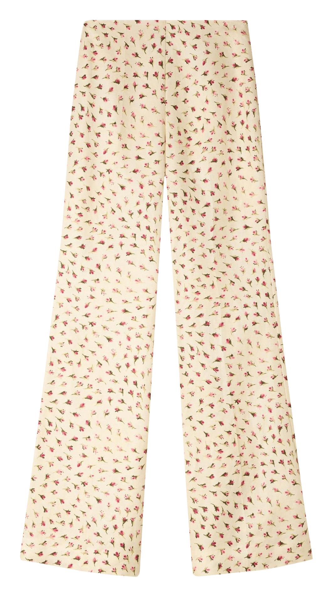 Pantalon droit imprimé SANDRO Beige