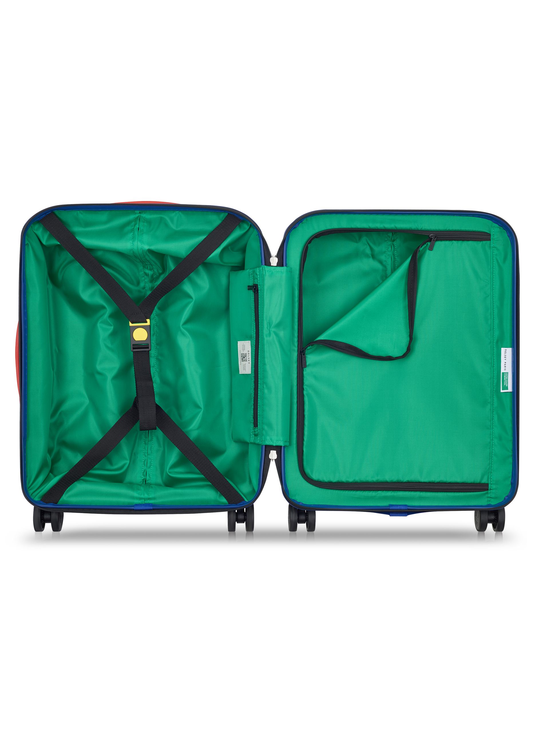 Valise cabine rigide taille s - united DELSEY PARIS Blanc