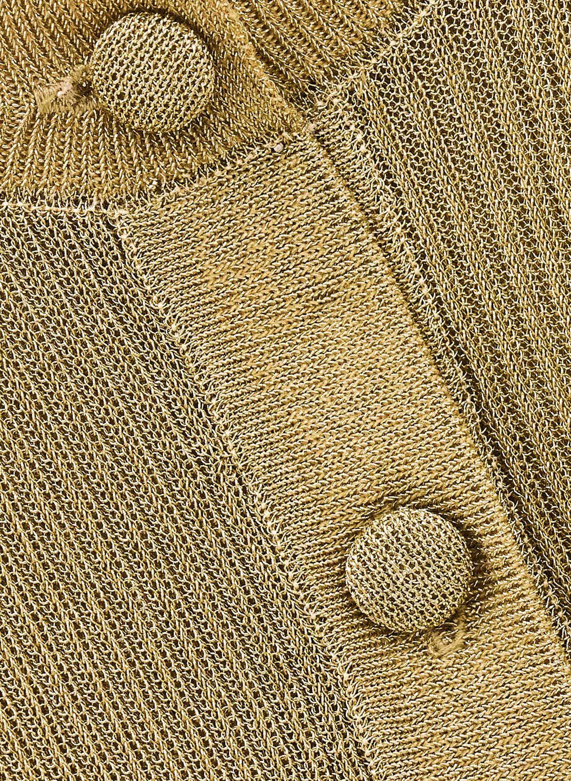 Cardigan manches courtes zibo BA&SH Doré
