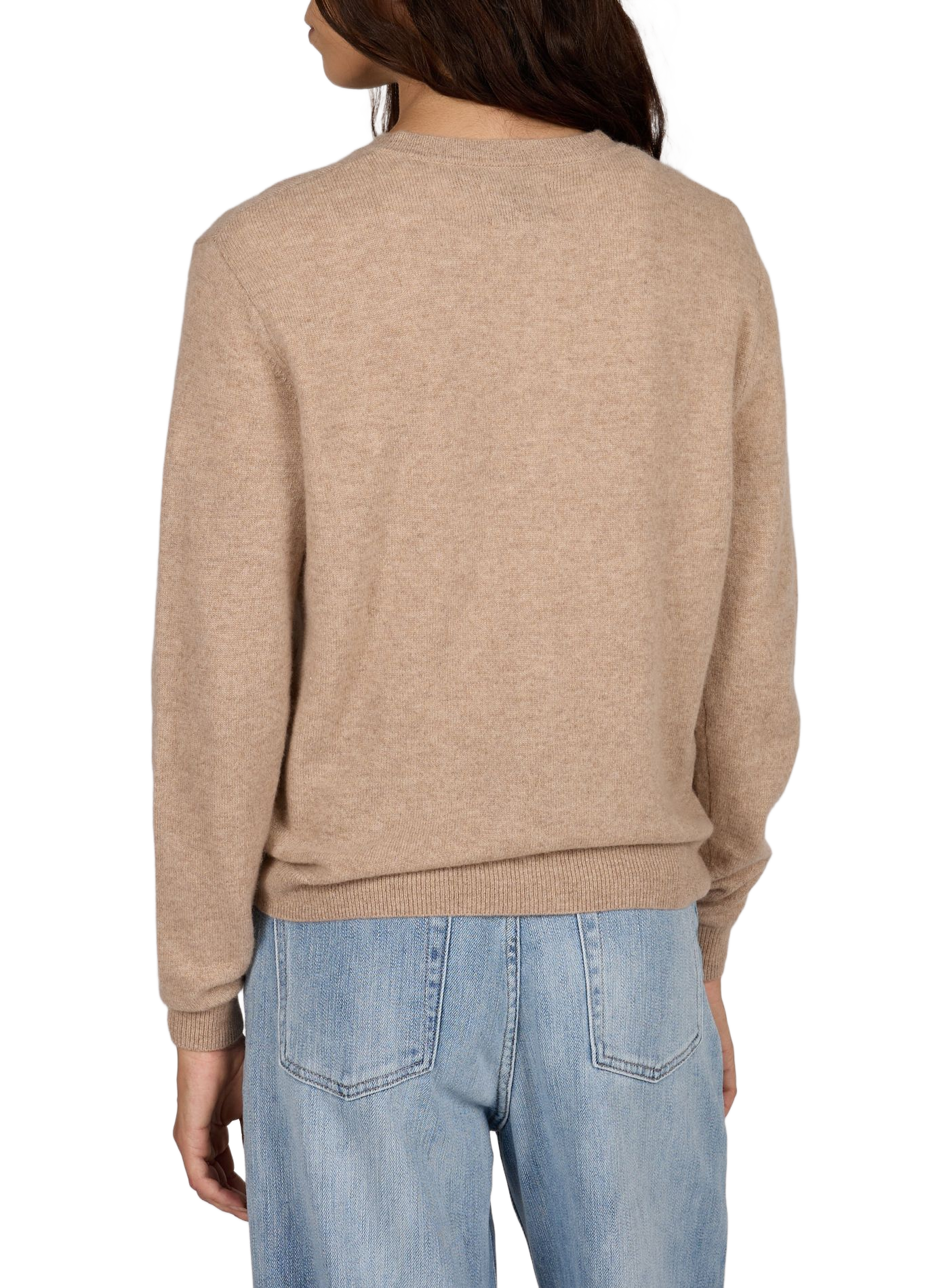 Gerader Kaschmir-Weste AU PRINTEMPS PARIS Beige