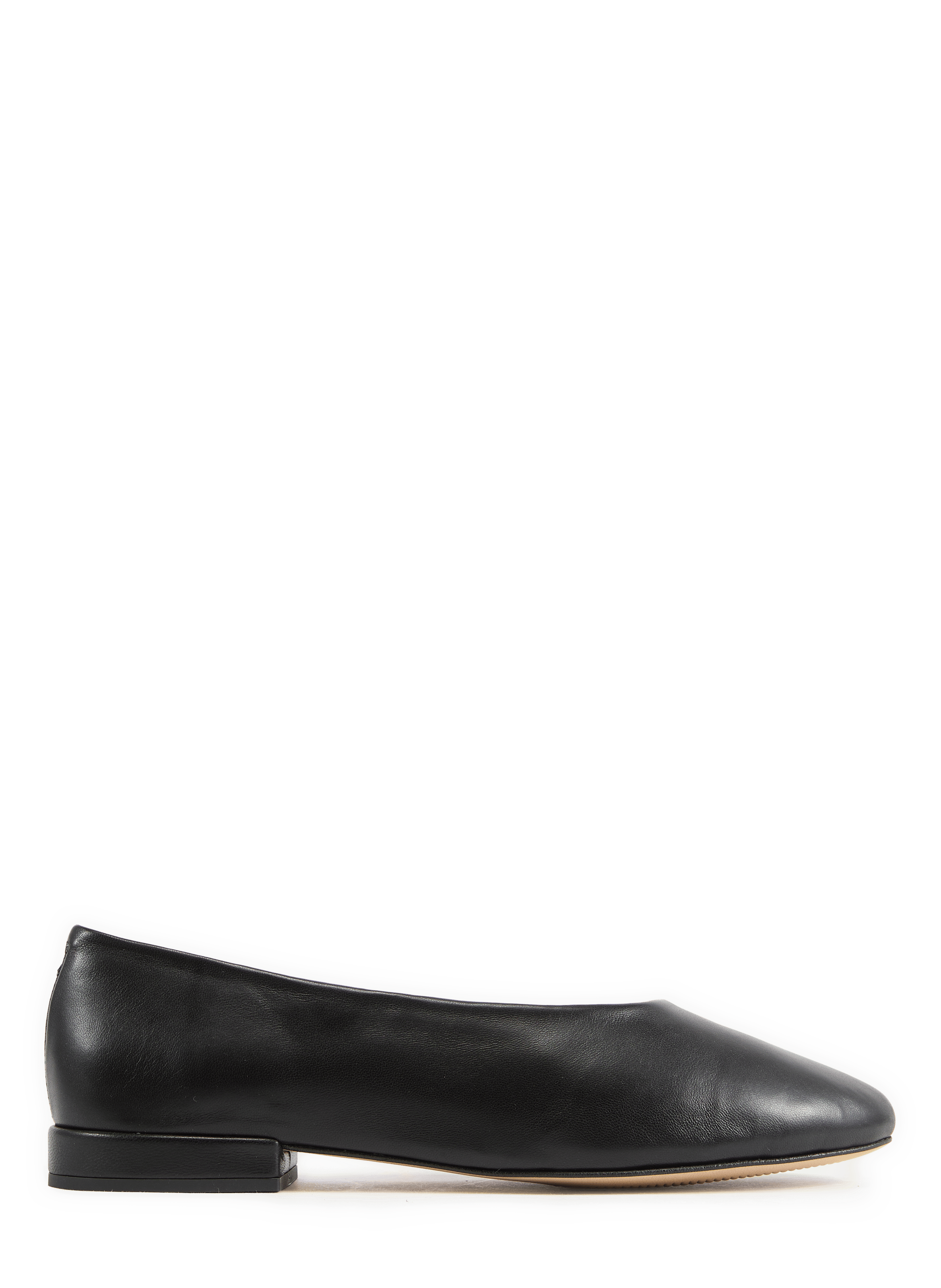 Leather ballet flats MAISON TOUFET Black