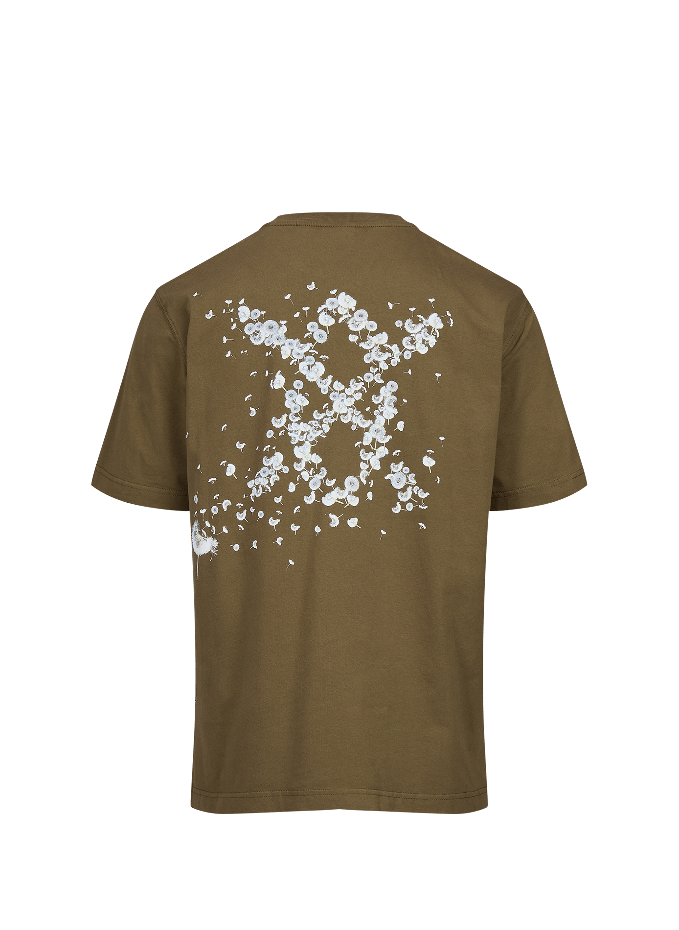 Gerader T-Shirt mit Rundhalsausschnitt und Siebdruck DAILY PAPER Grau