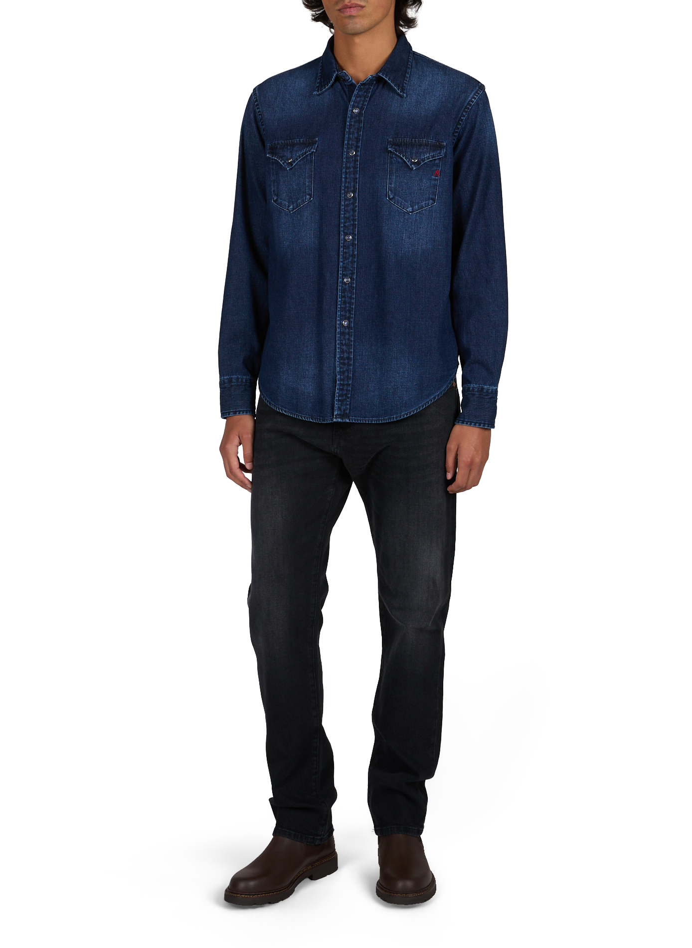 Denimhemd REPLAY Blau