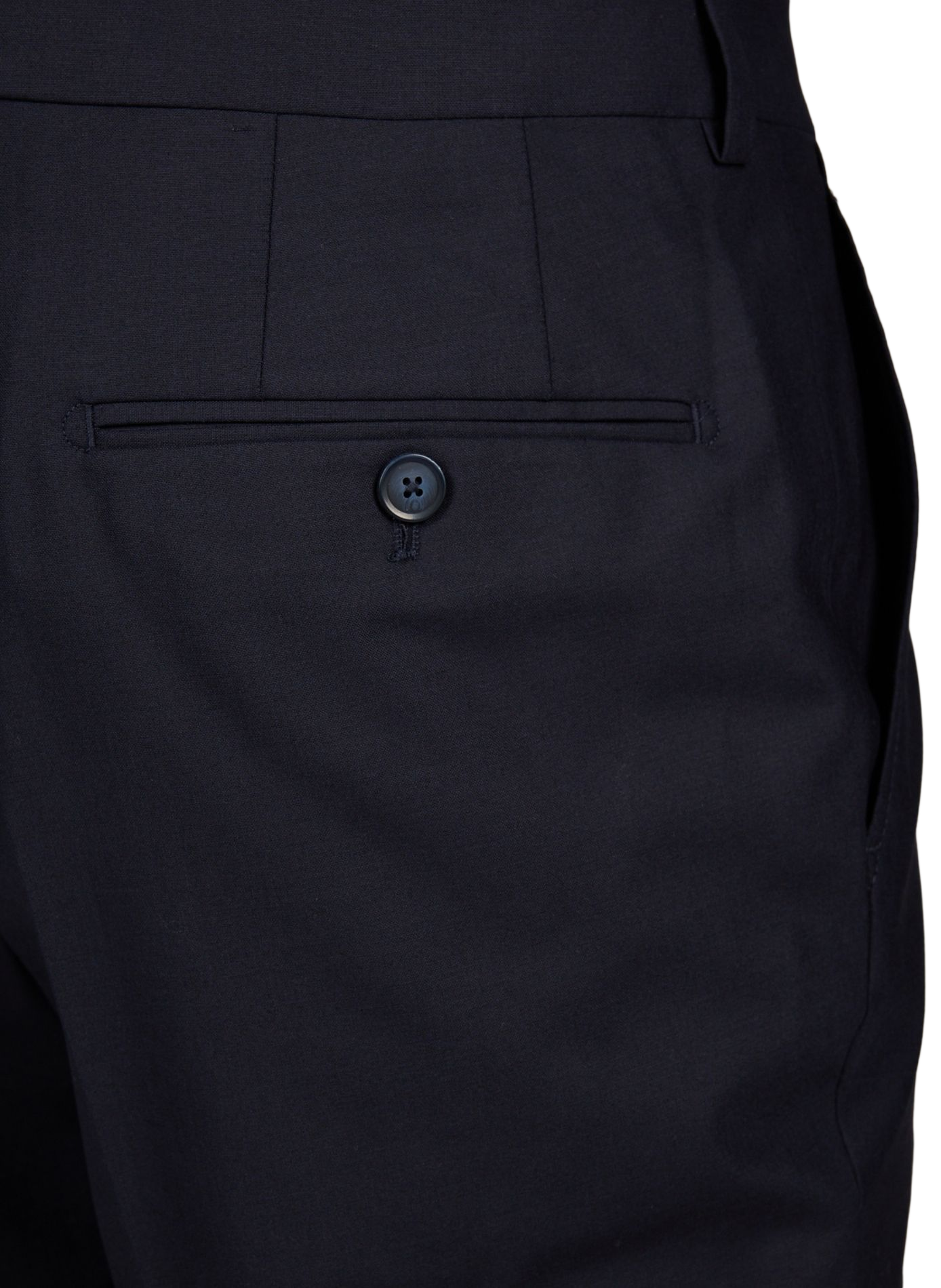 Pantaloni in lana vergine mista PIERRE CARDIN Blu