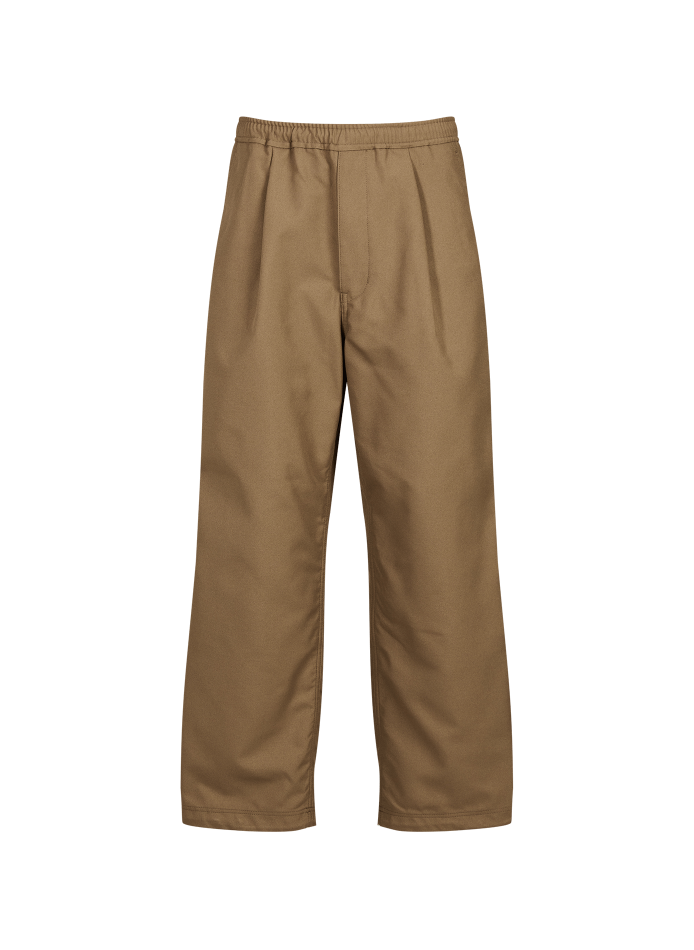 Wide-leg pants with elastic waistband COMME DES GARCONS HOMME Beige