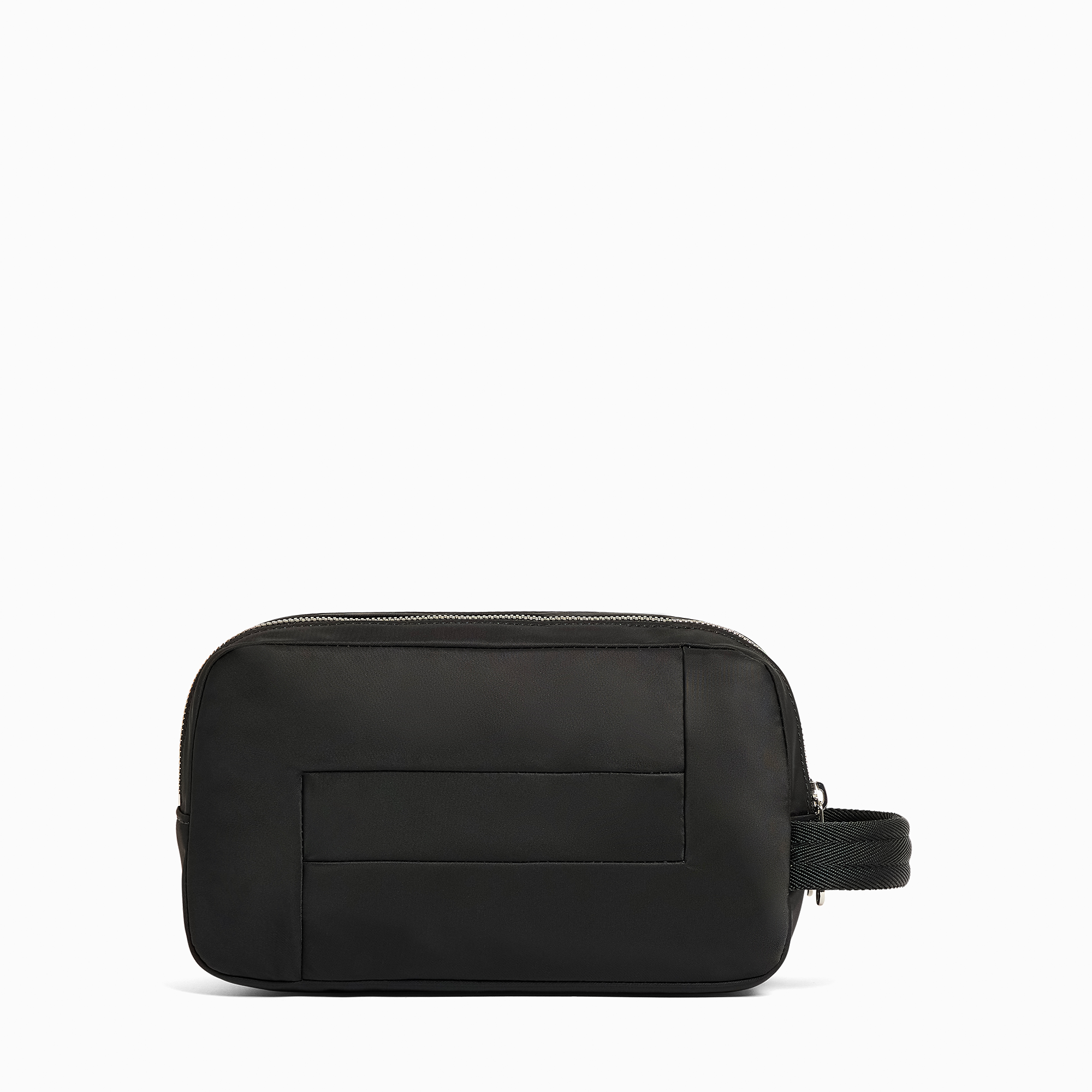 Trousse de toilette – nylon recyclé, unisexe, organisateur de voyage compact. LANCEL Noir