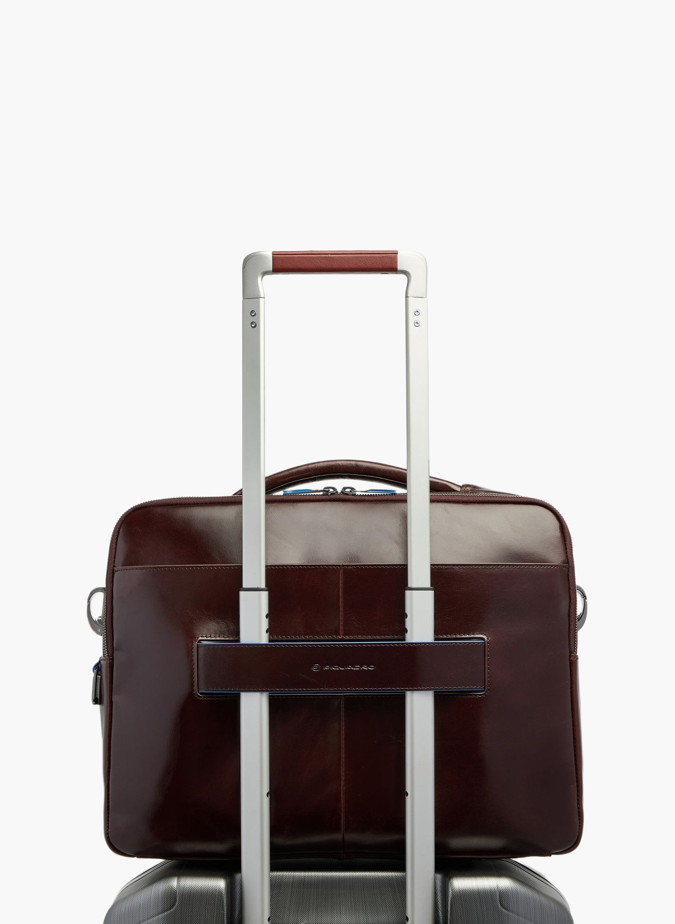 Sac à ordinateur 15,6" personnalisable PIQUADRO Marron