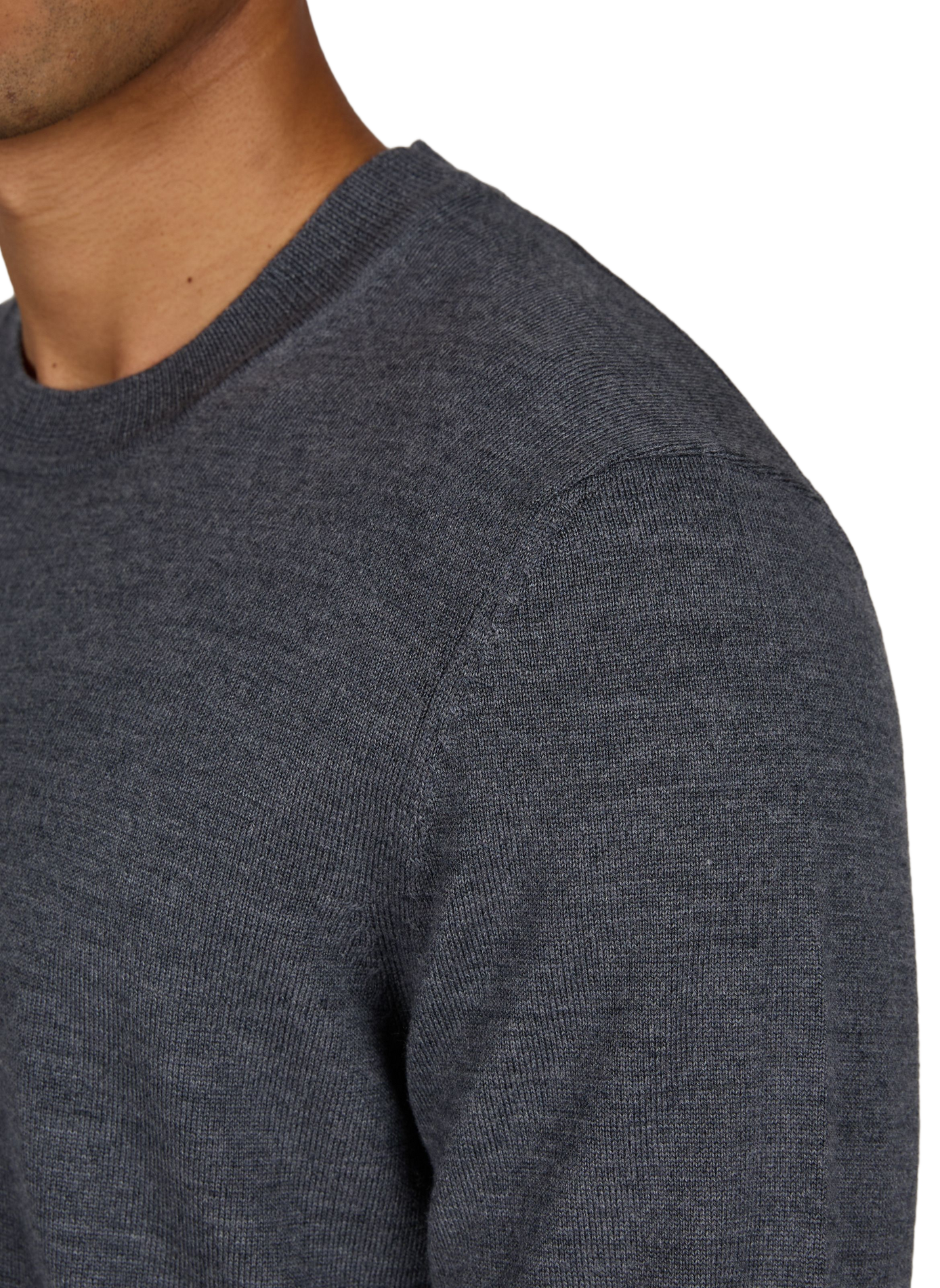 Pull droit en coton NN.07 Gris