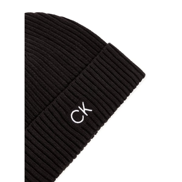 Bonnet en maille côtelée