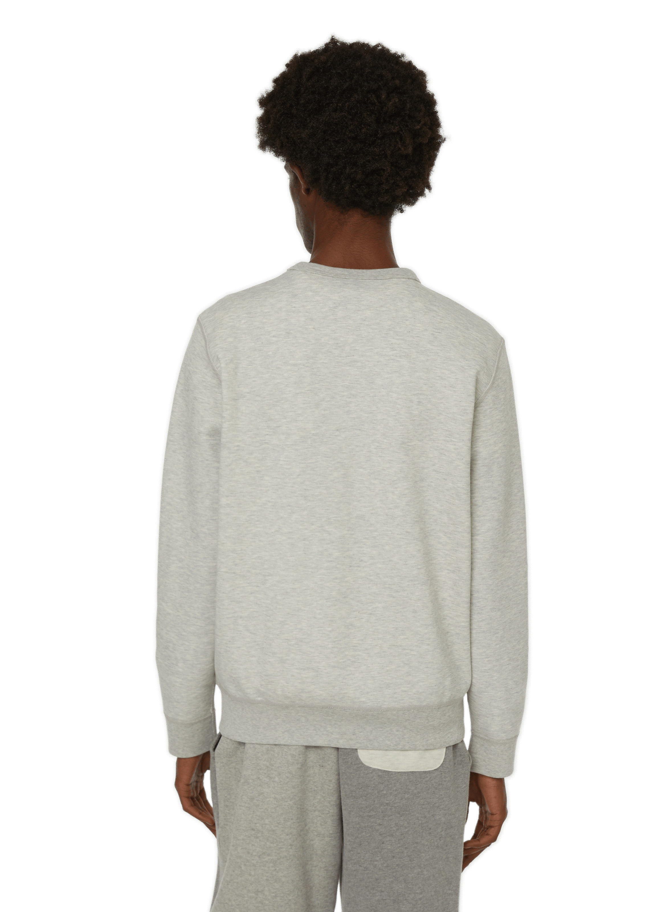 Cotton-blend round-neck sweatshirt POLO RALPH LAUREN Black