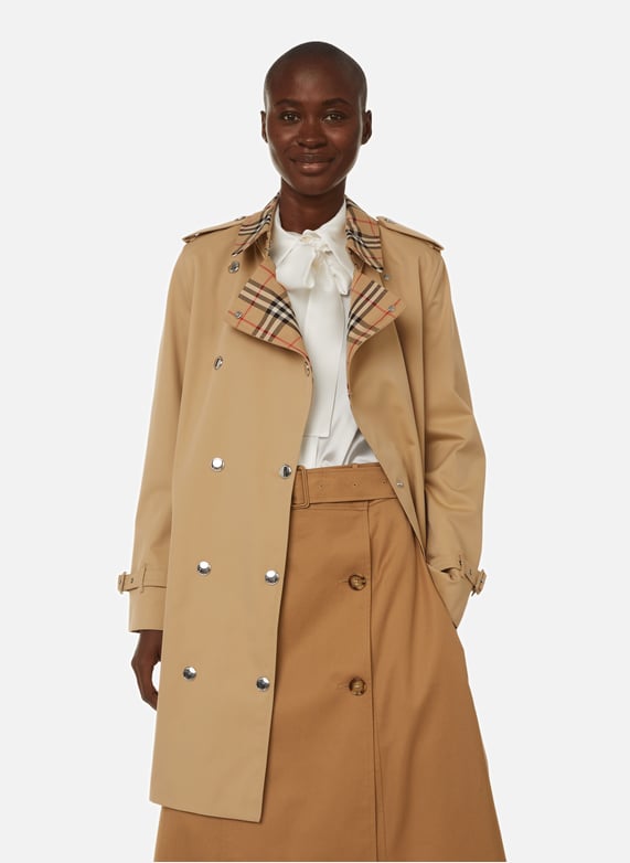 TRENCH EN COTON BURBERRY pour FEMME Printemps