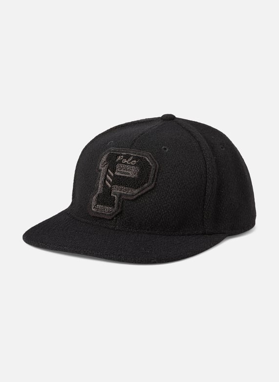 Black Cotton snapback cap