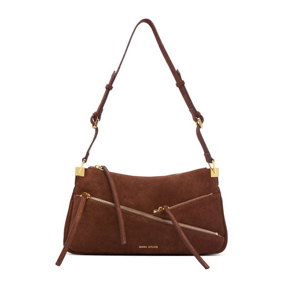 Sac à main baguette zippée