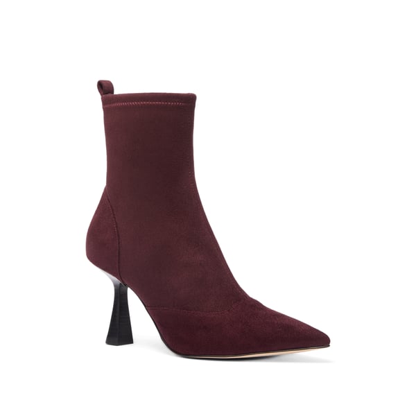 Bottines suédées à talon