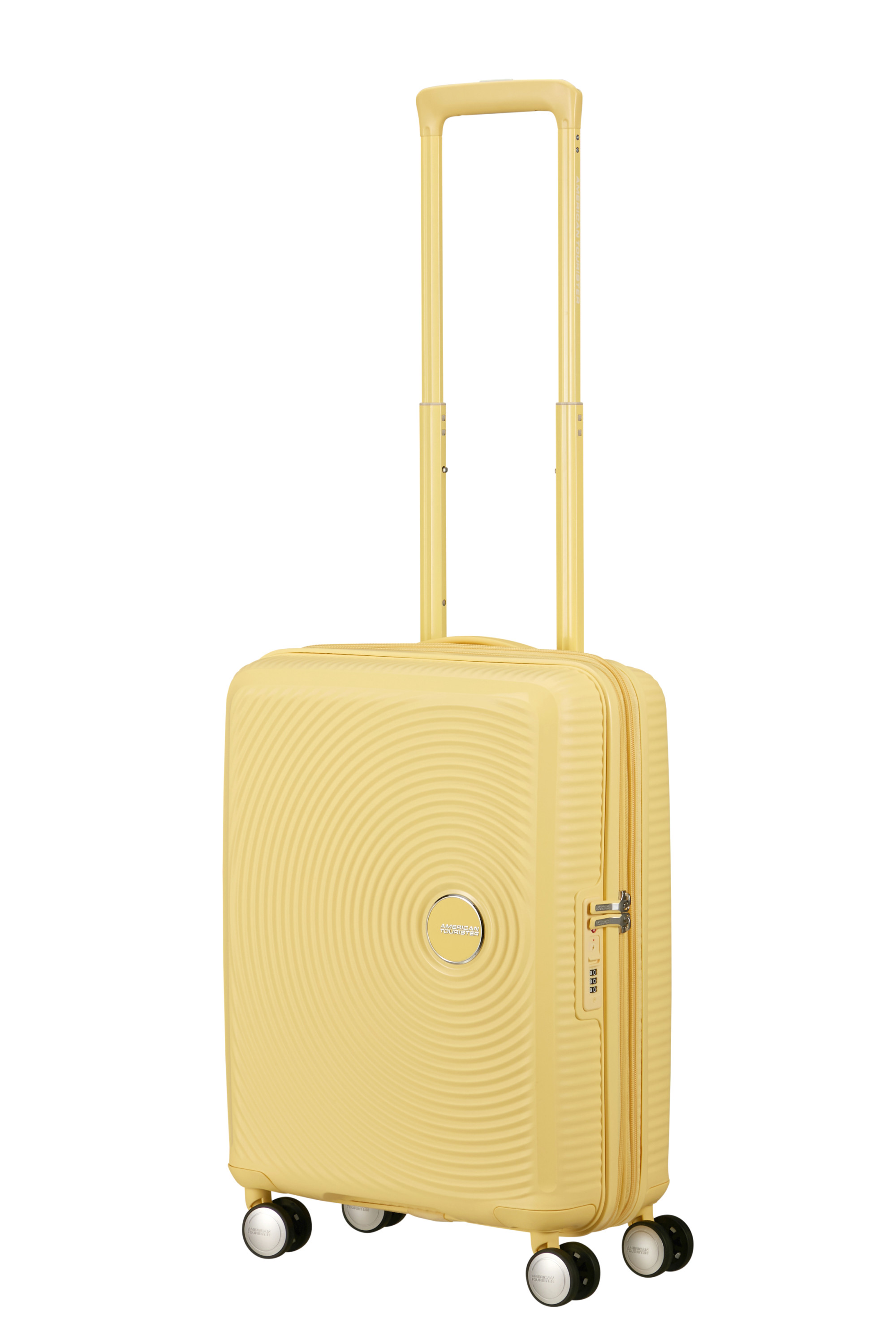 Soundbox valise 4 roues taille s AMERICAN TOURISTER Jaune