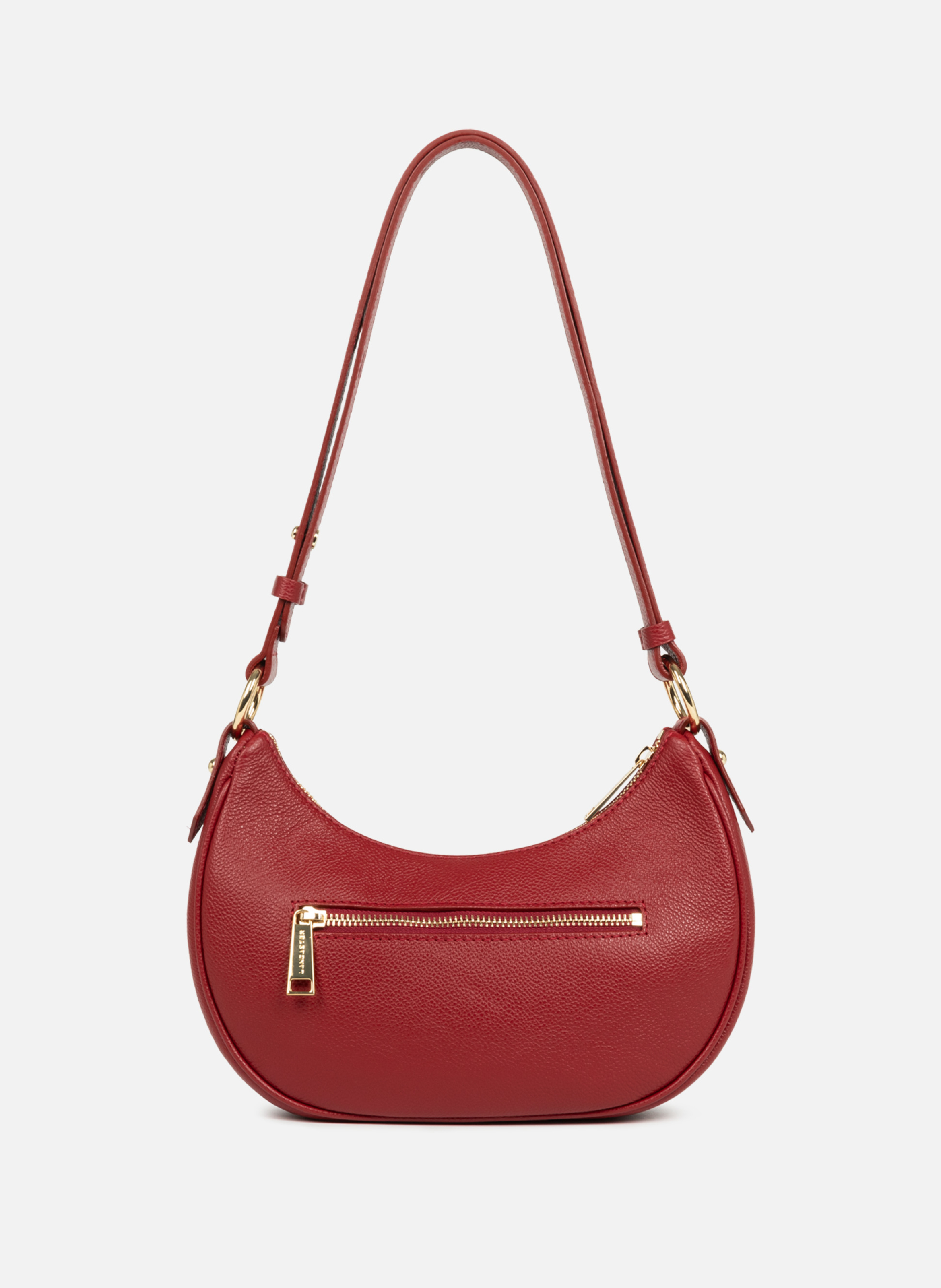 Petit sac besace - milano aria LANCASTER Rouge