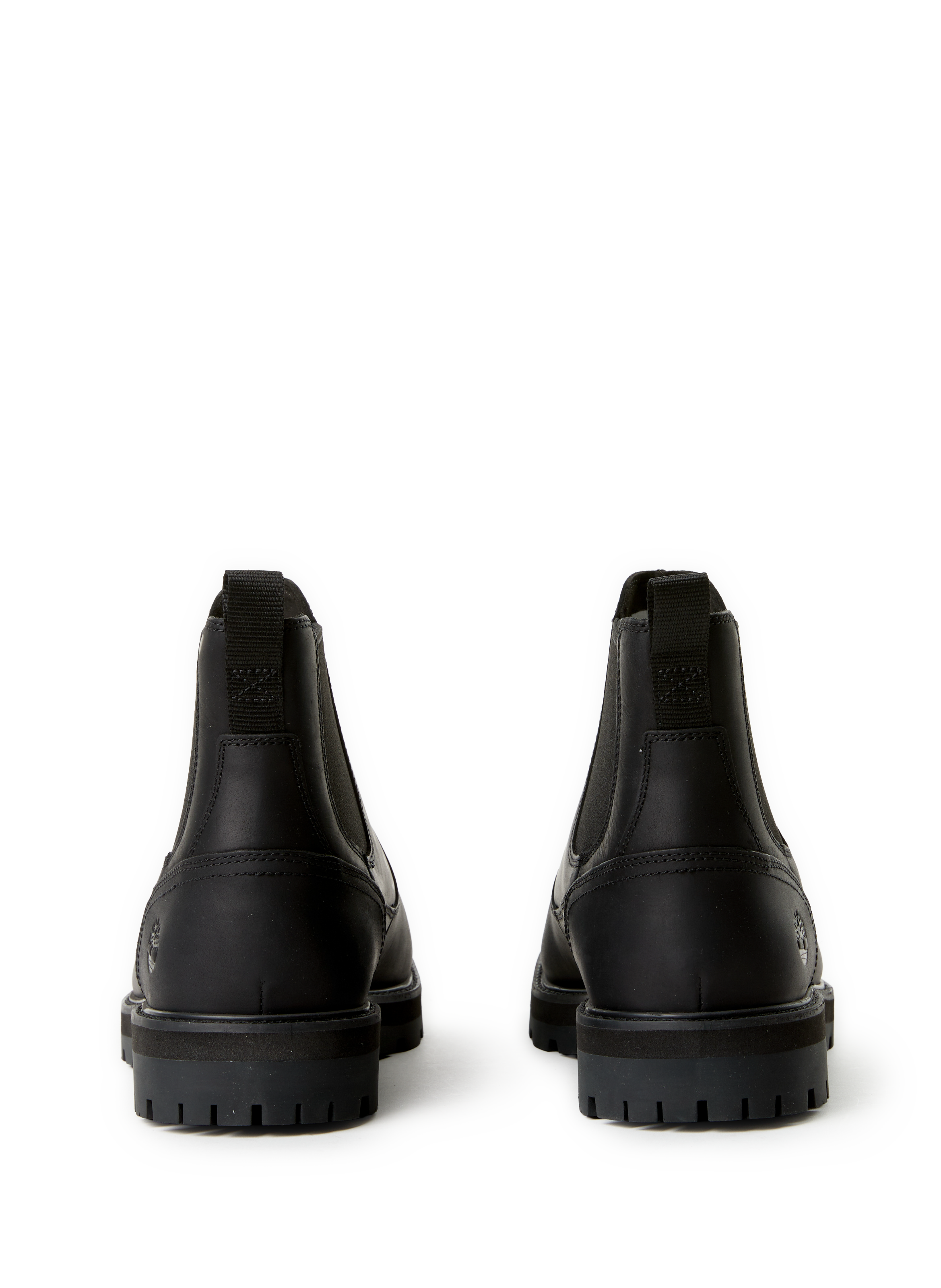 Ankle boots with silver tips TIMBERLAND Black