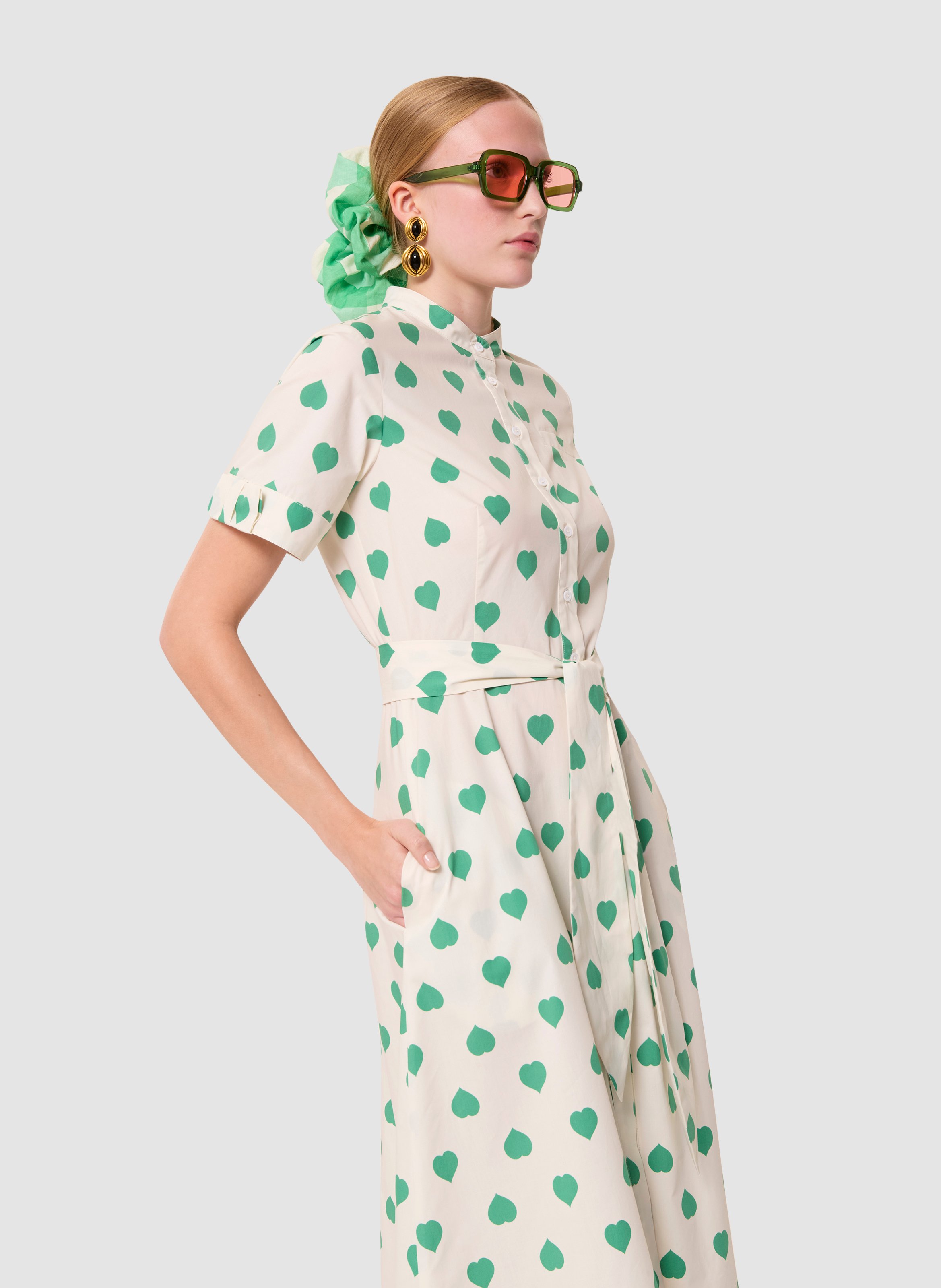 Robe ricochet TARA JARMON Vert