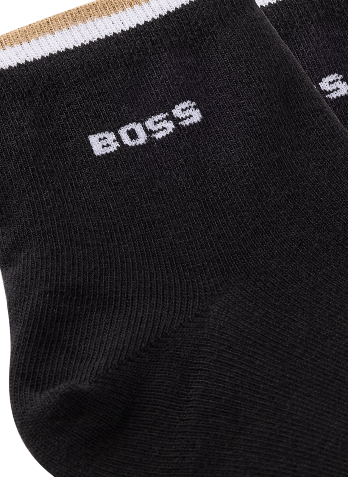 Chaussettes mi- haute à logo BOSS Noir