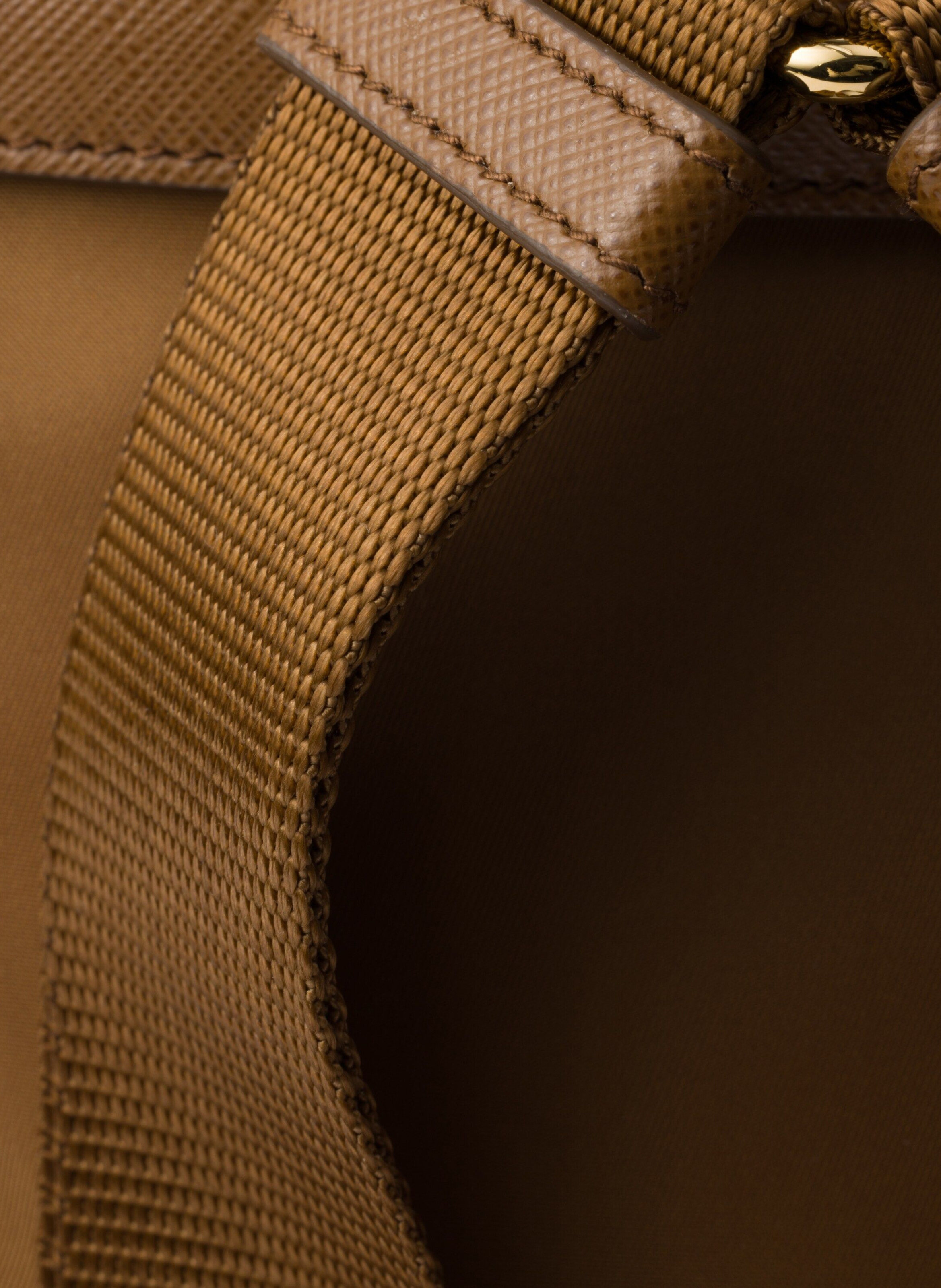 Petit sac à dos prada re-edition 1978 en re-nylon PRADA Marron