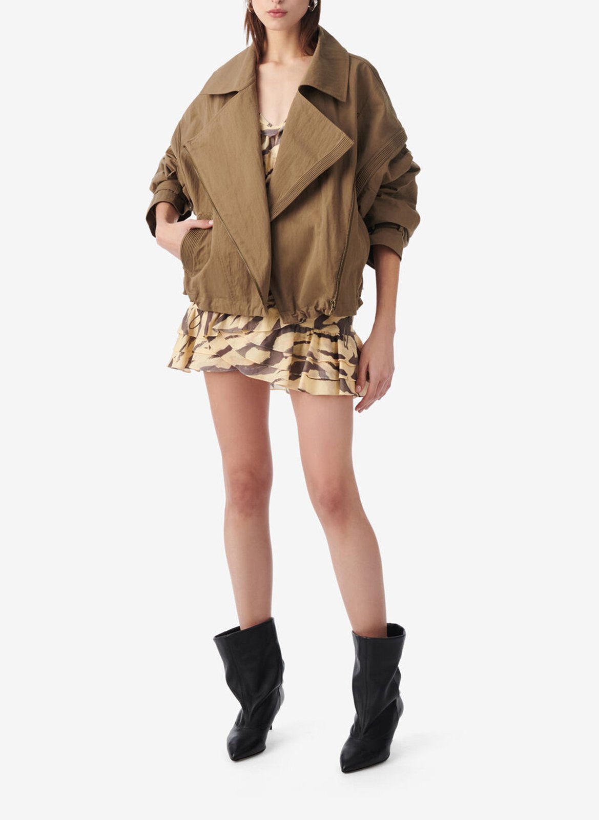 Veste col classique harper IRO Marron