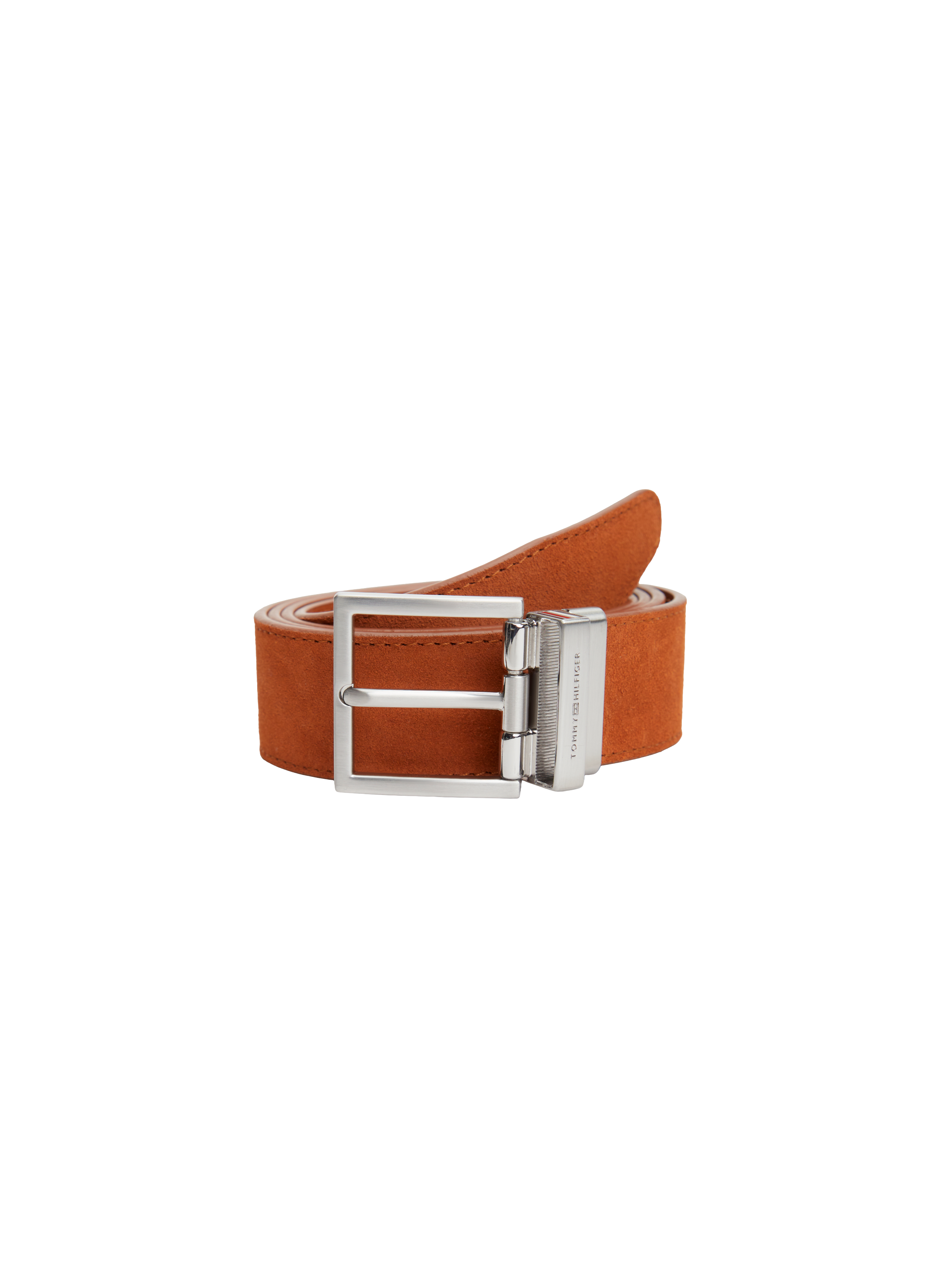 Ceinture en cuir de vache TOMMY HILFIGER Marron