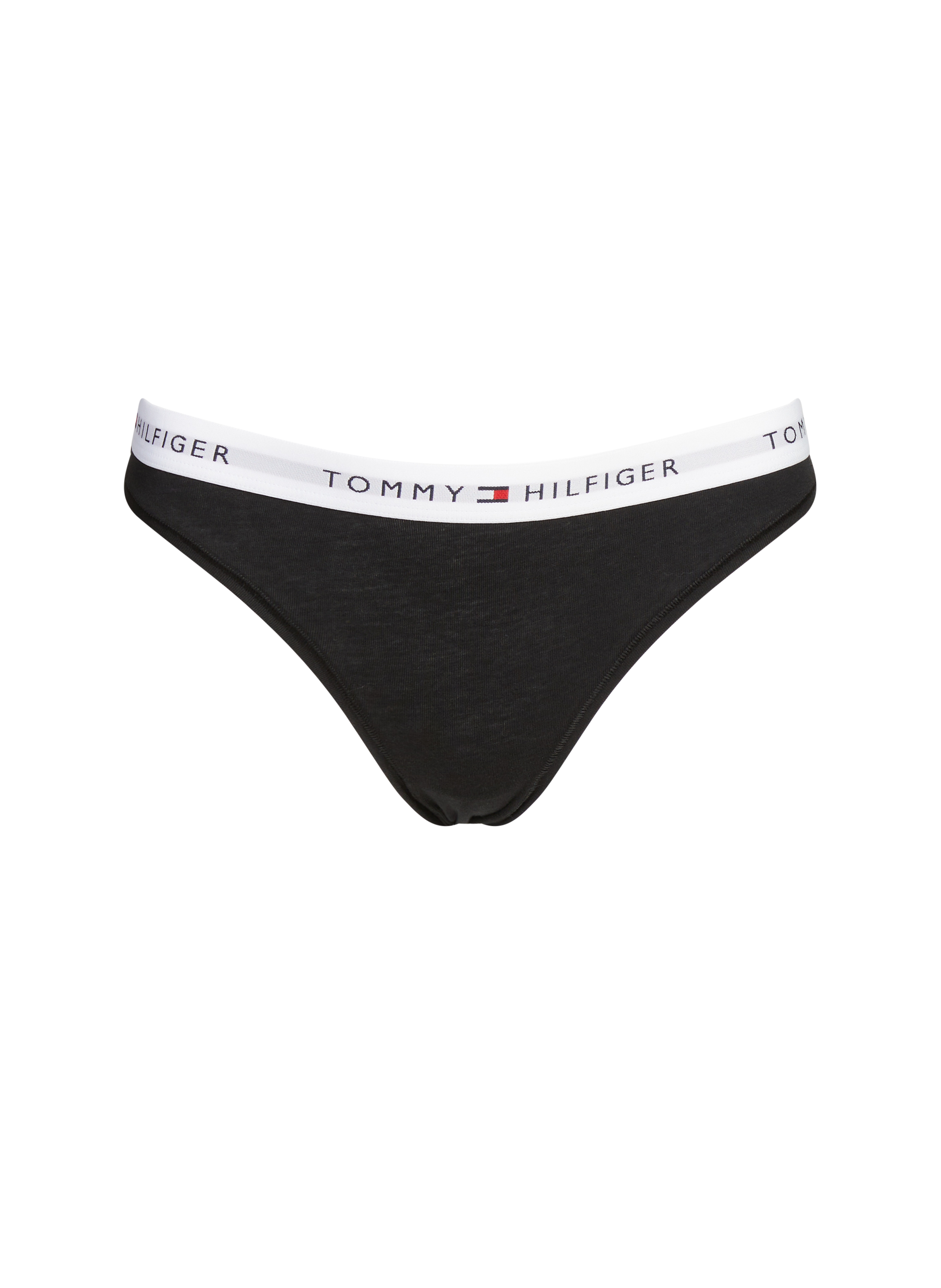 Set of 3 plain panties in blended cotton TOMMY HILFIGER Multicolour