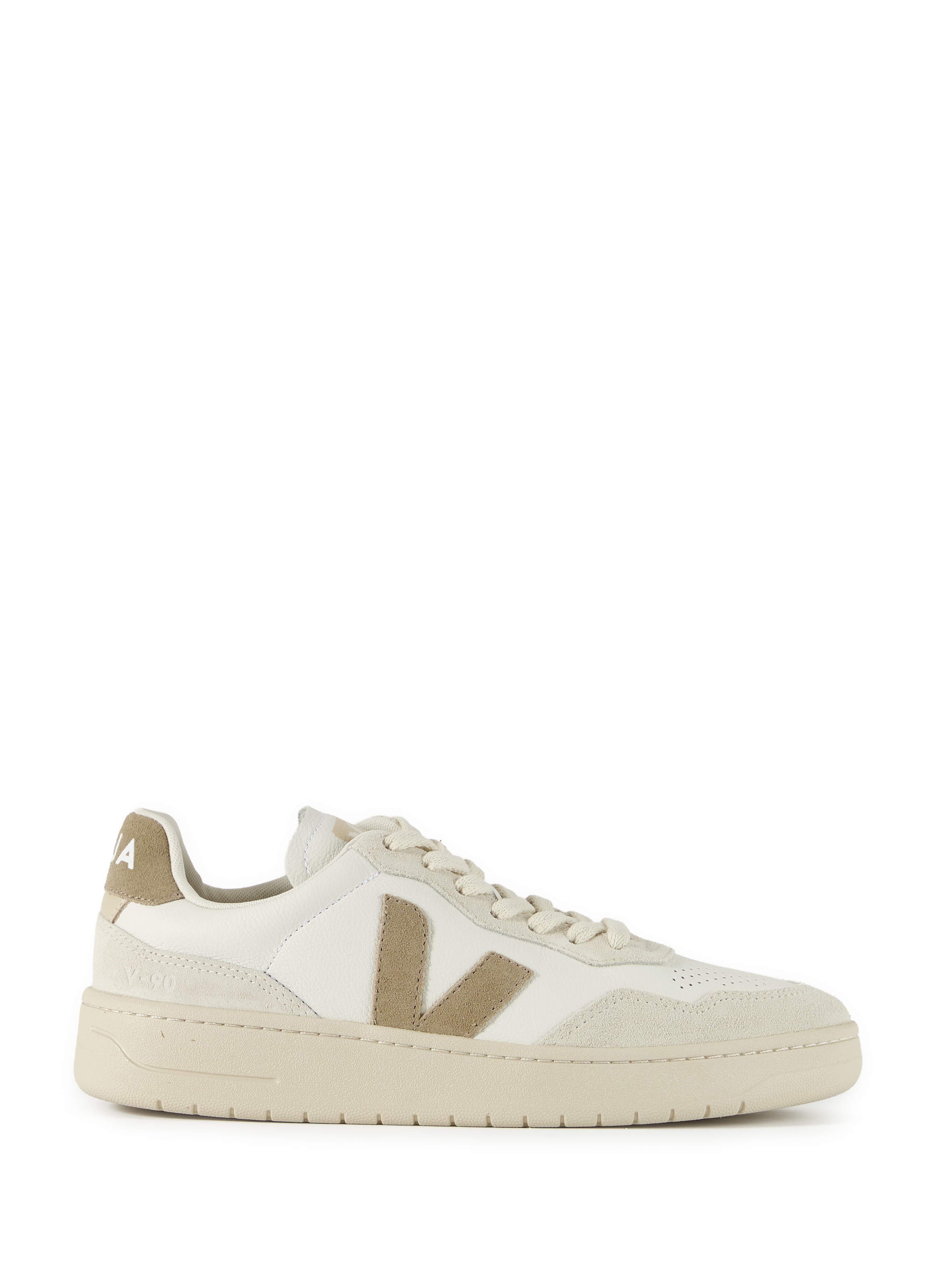 V-90 leather sneakers VEJA White