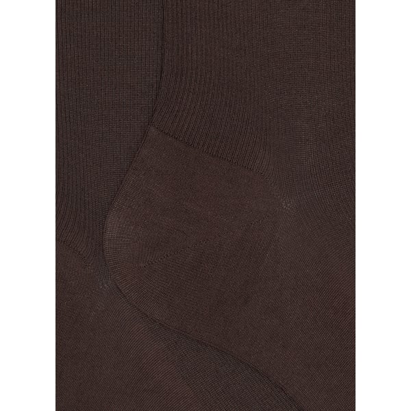 Dore Dore Chaussettes Jambe Sensible Sans Bord Élastique En Coton Mélangé In Black