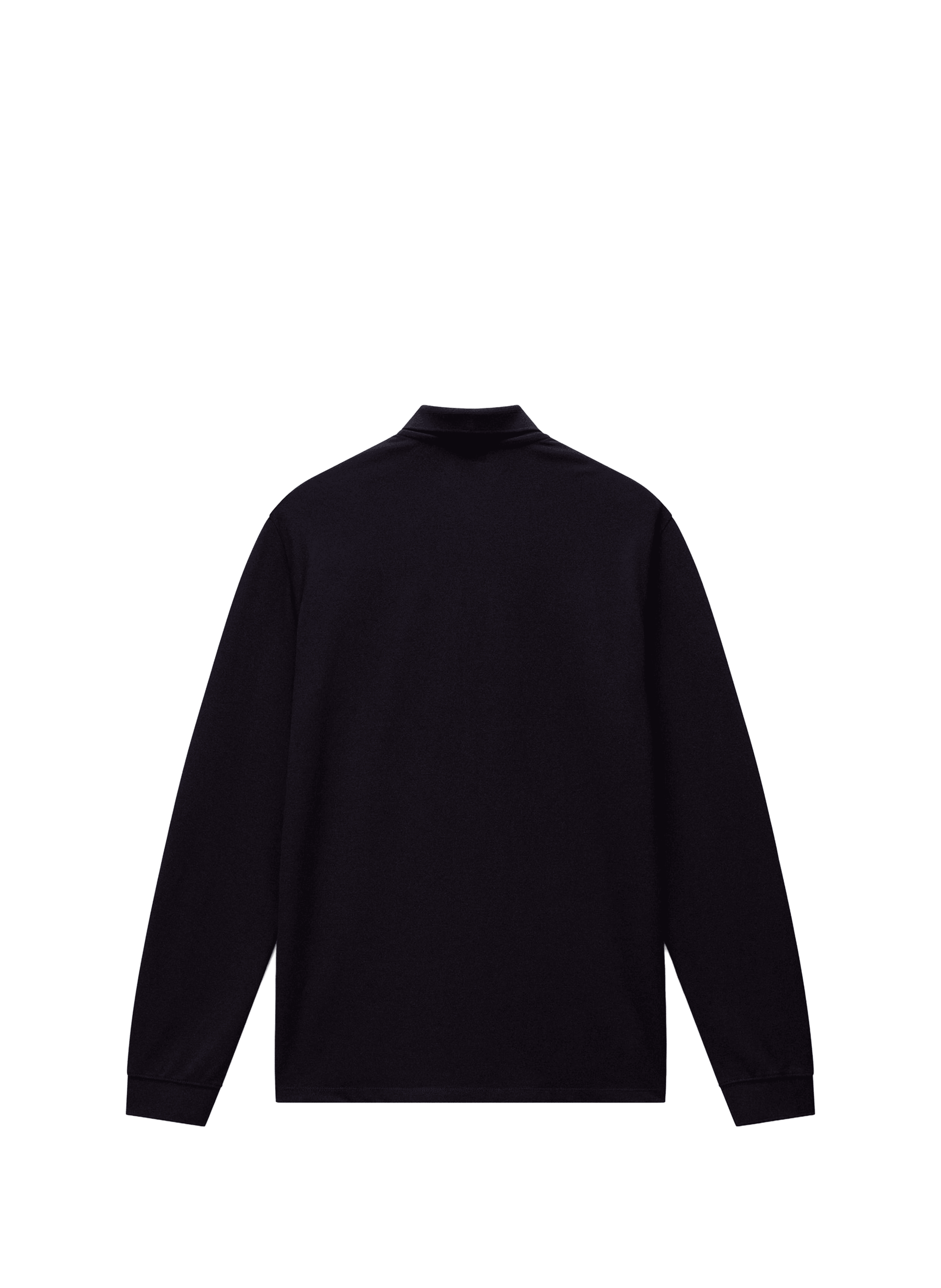 Polo manches longues en coton NAPAPIJRI Noir