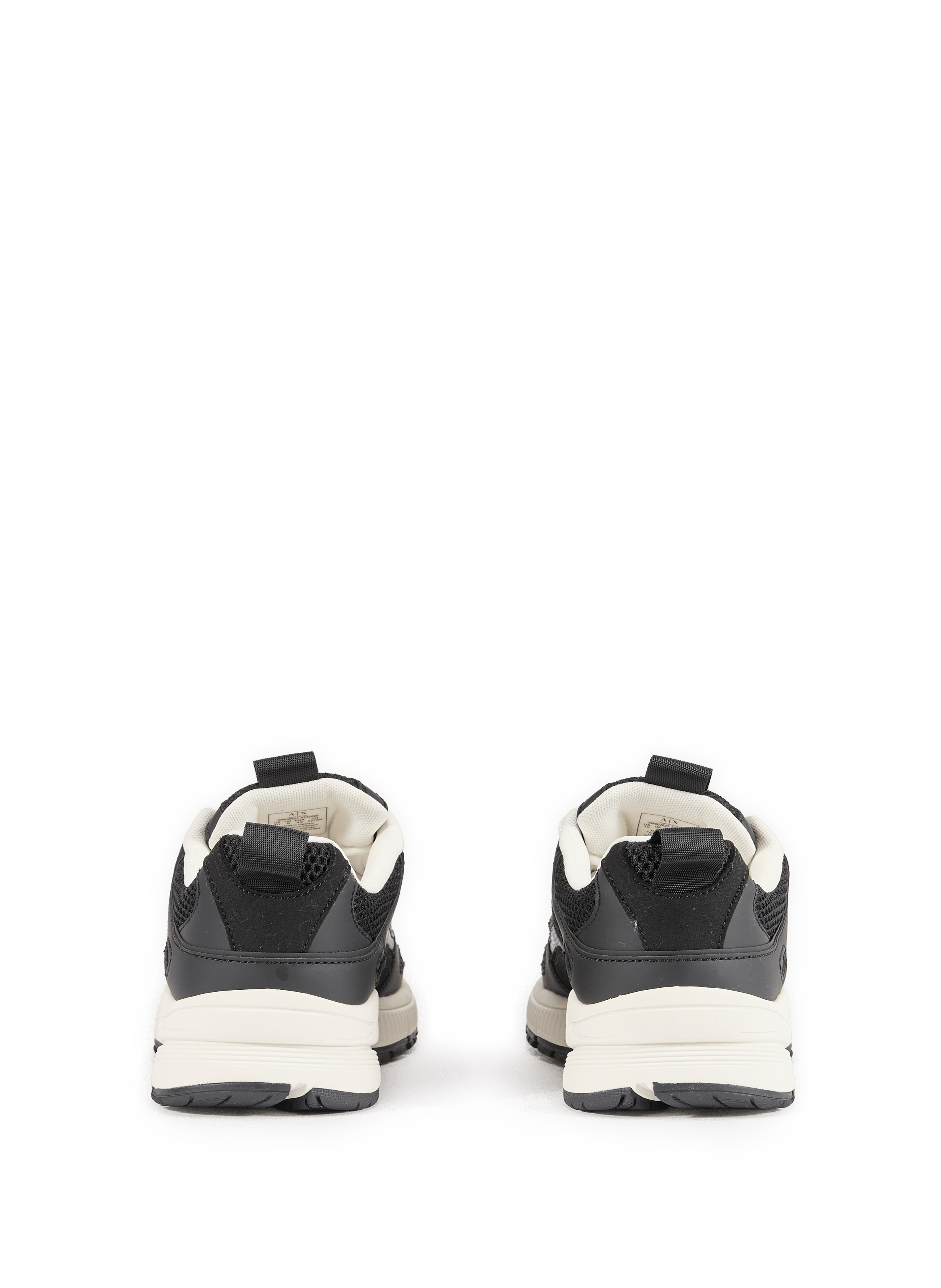 Bi-material sneakers ARMANI EXCHANGE Black