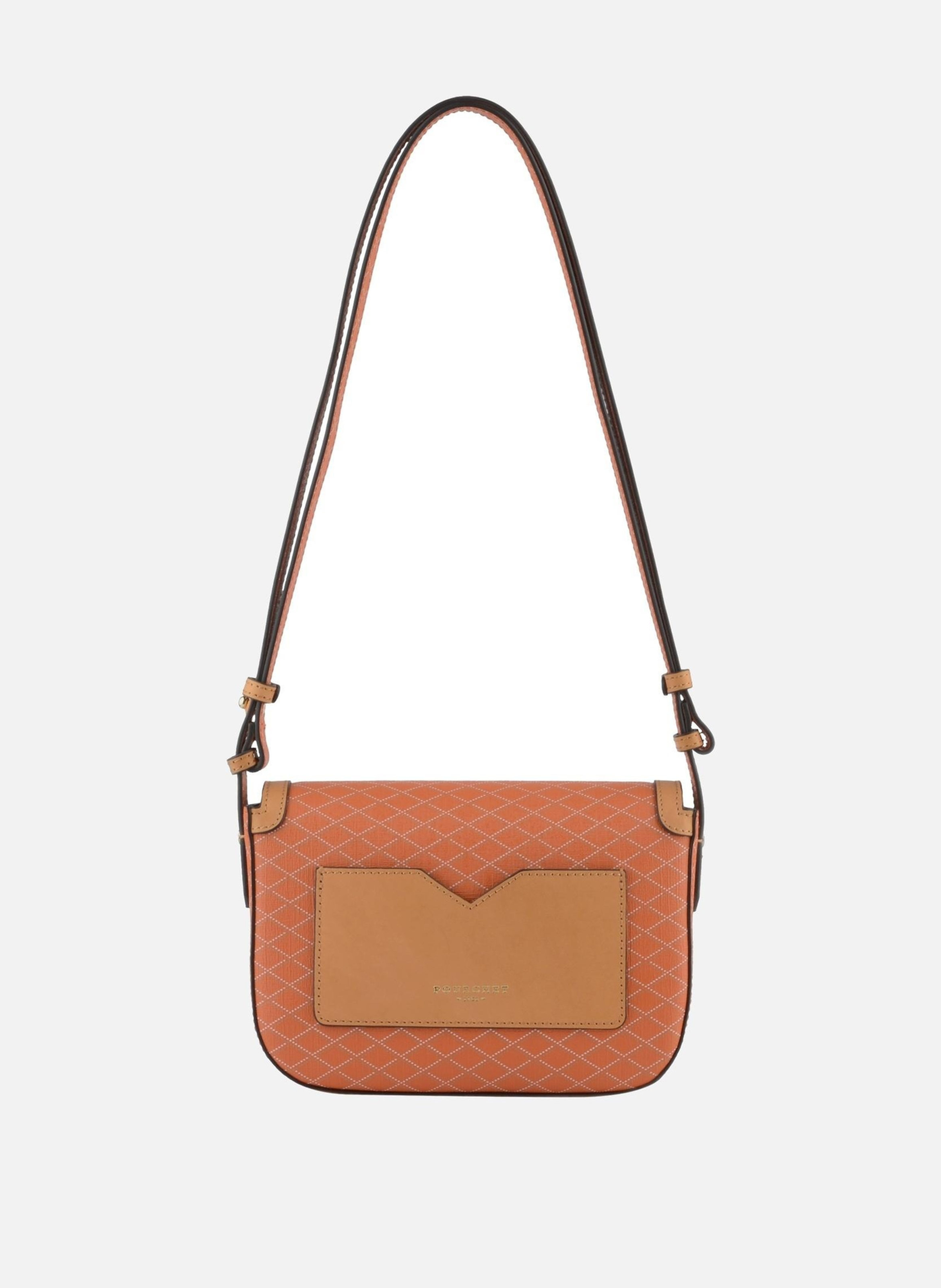 Waves | sac porté épaule POURCHET Orange