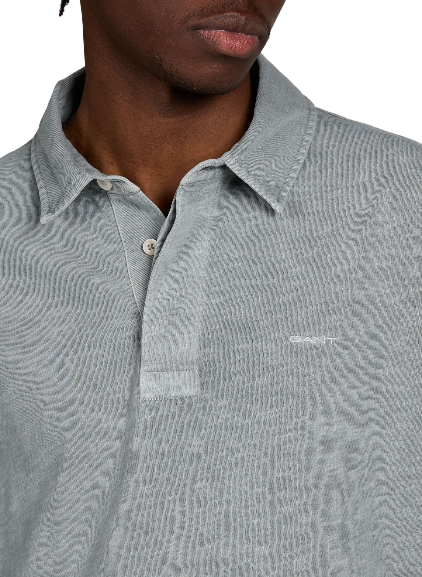 Poloo Heavy Rugger en coton délavé GANT Vert