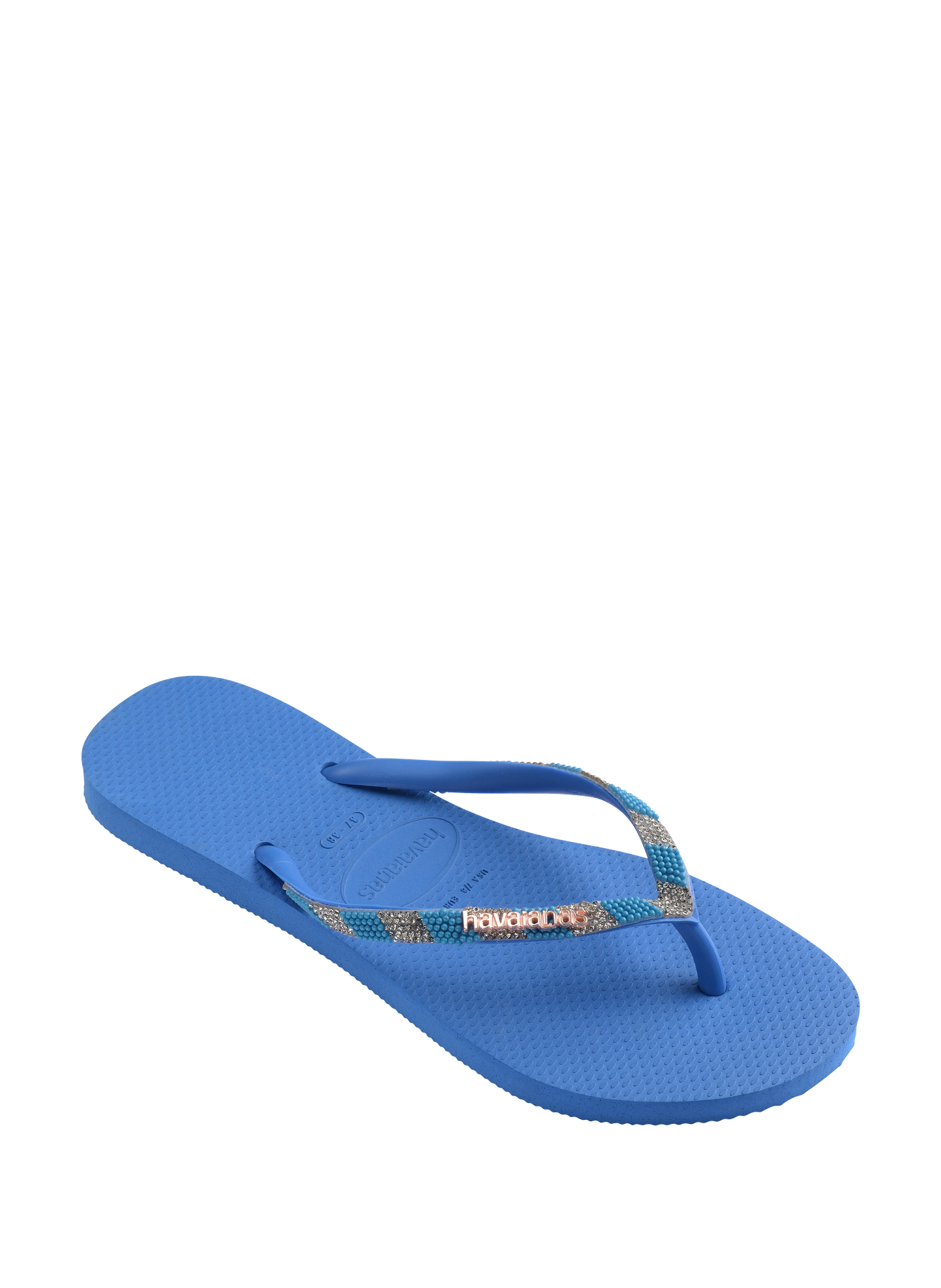 Tongs Slim Glow HAVAIANAS Bleu