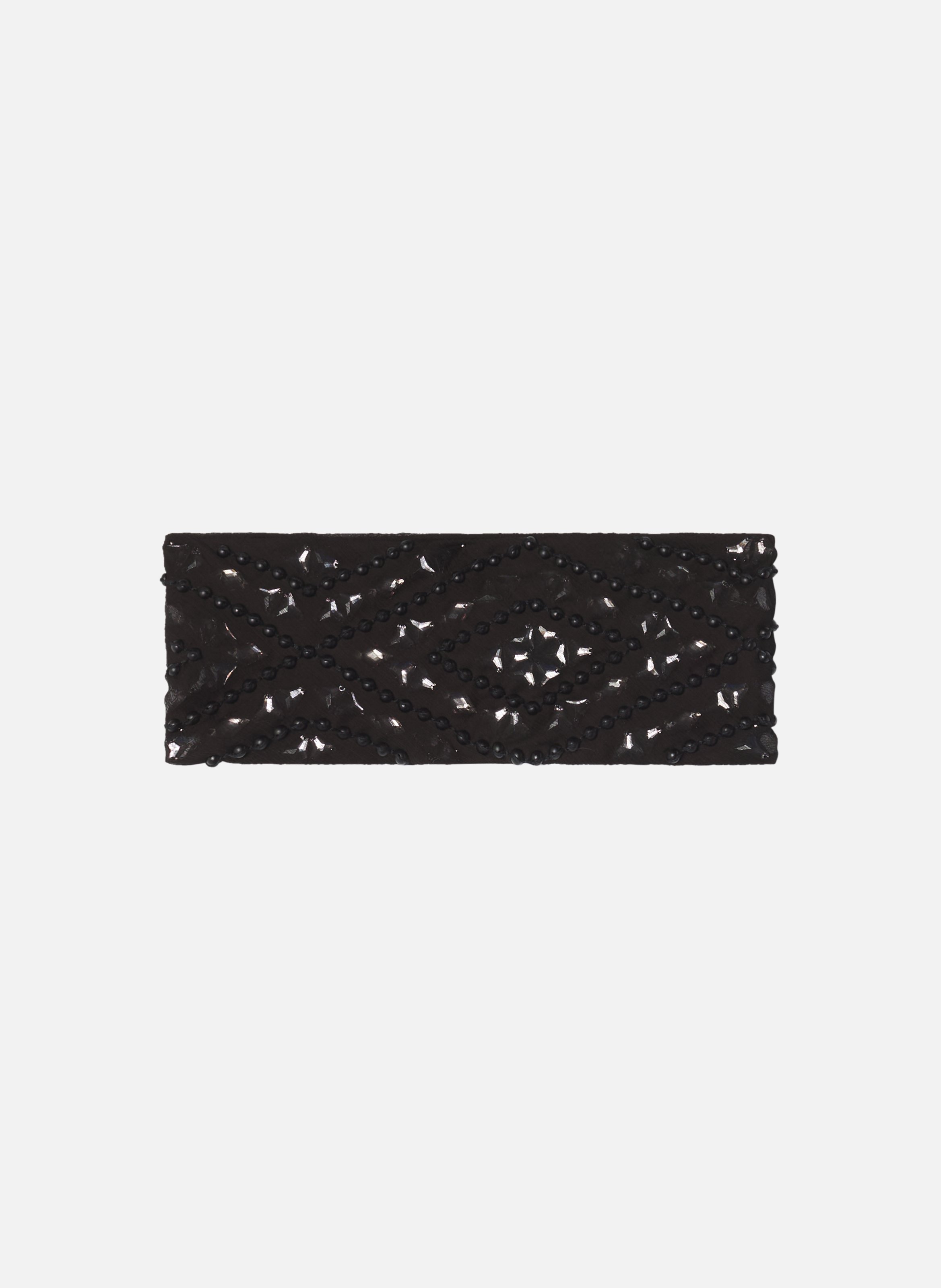Bandeau avec broderies LANVIN Noir