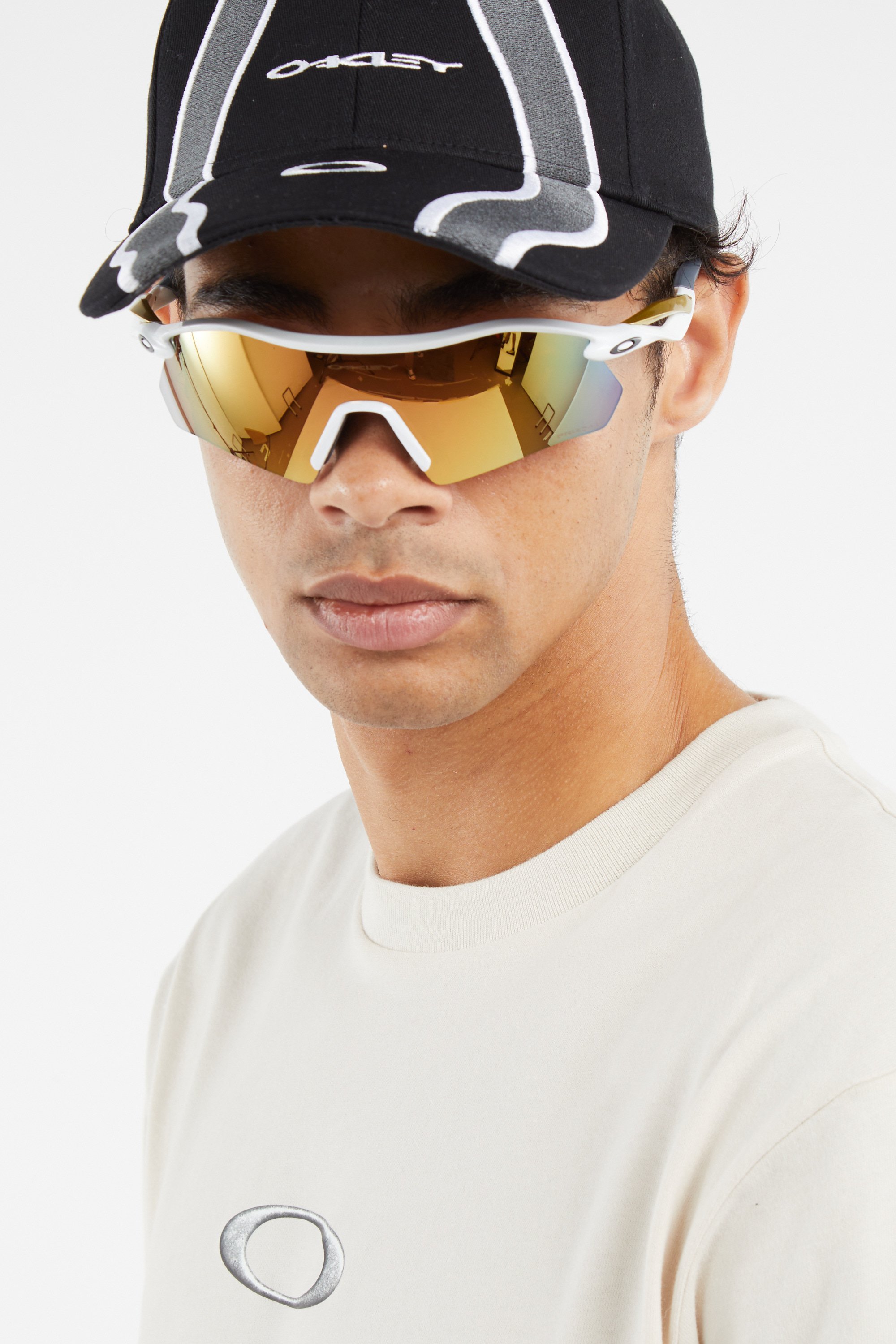 Lunettes de soleil radar plate OAKLEY Blanc
