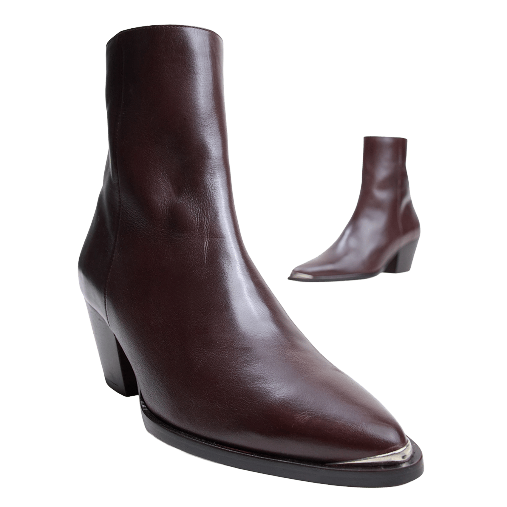 Bottines en cuir prudence JONAK Marron