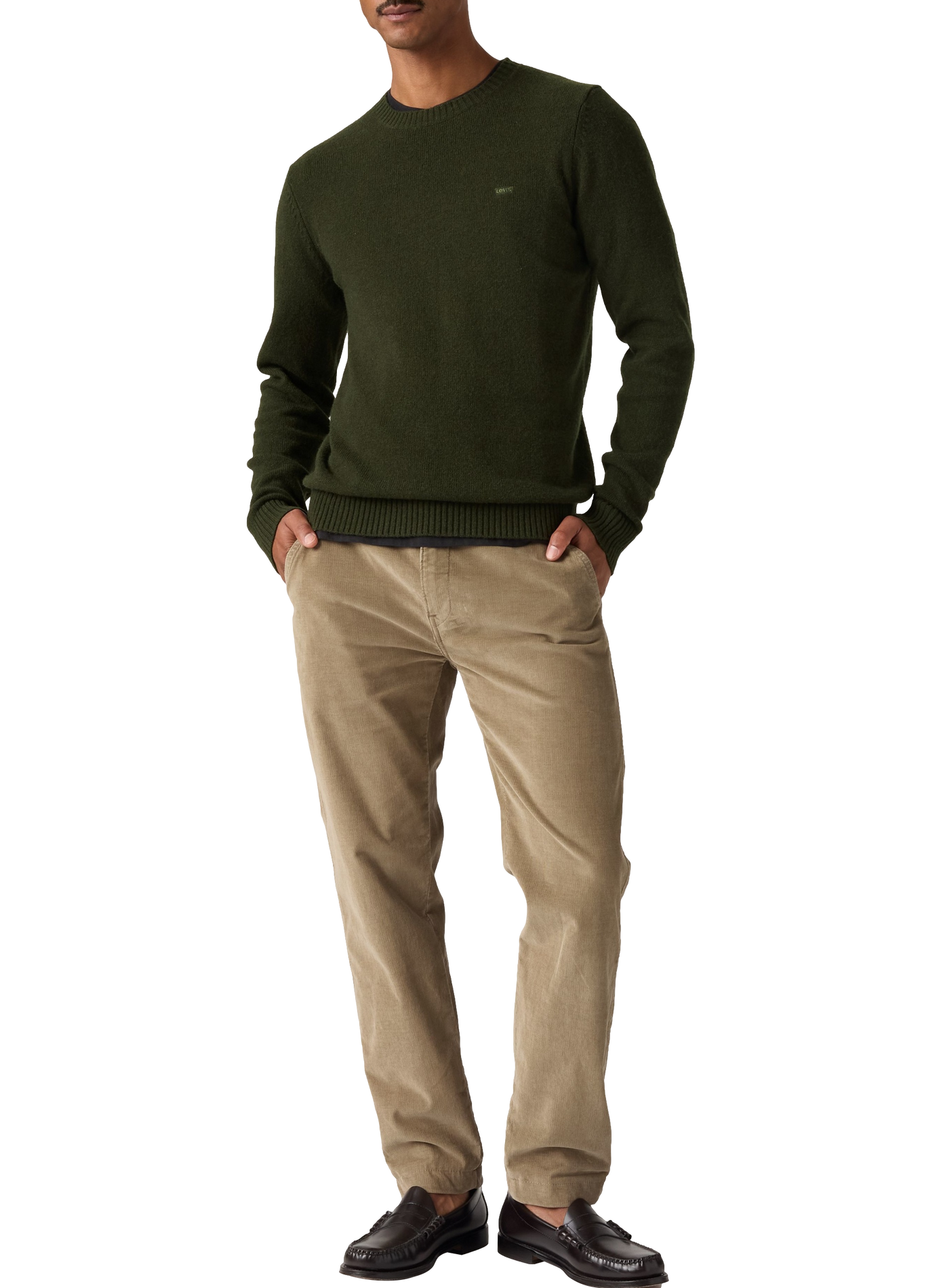 Ribbed trousers | Beige LEVI'S Men