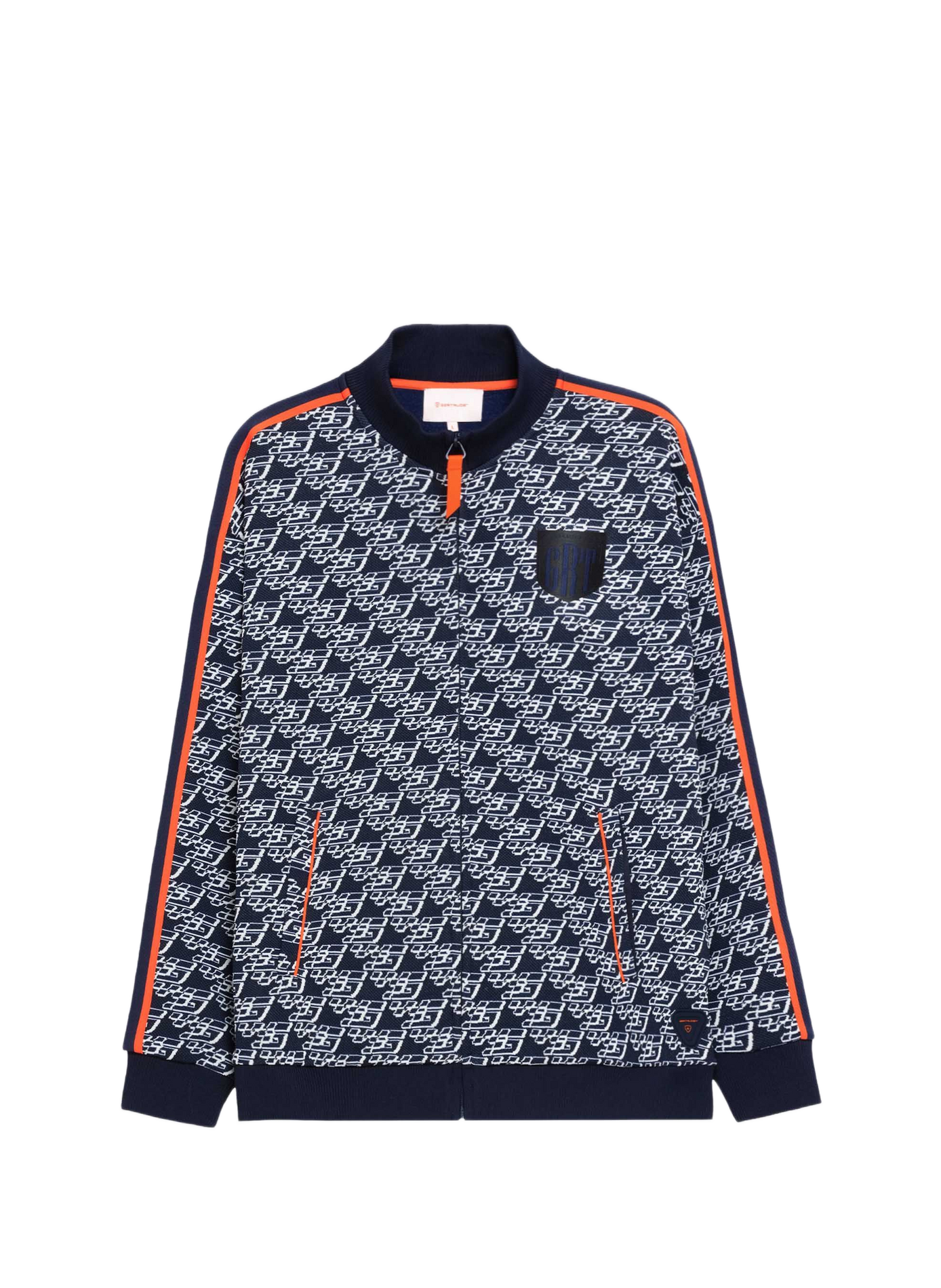 Veste imprimée Damaso à col montant GERTRUDE Blue