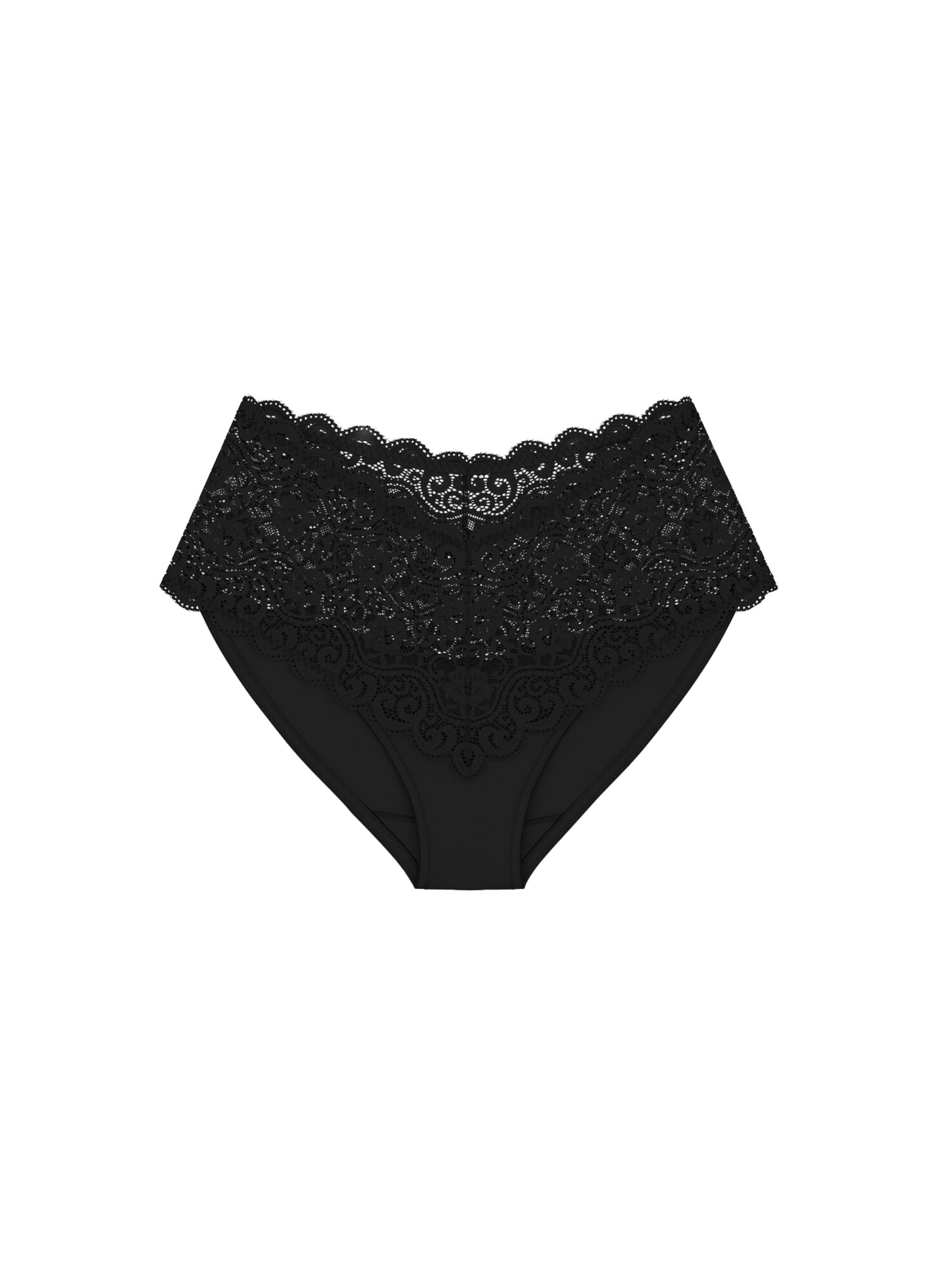 Culotte Amourette en dentelle  TRIUMPH Noir