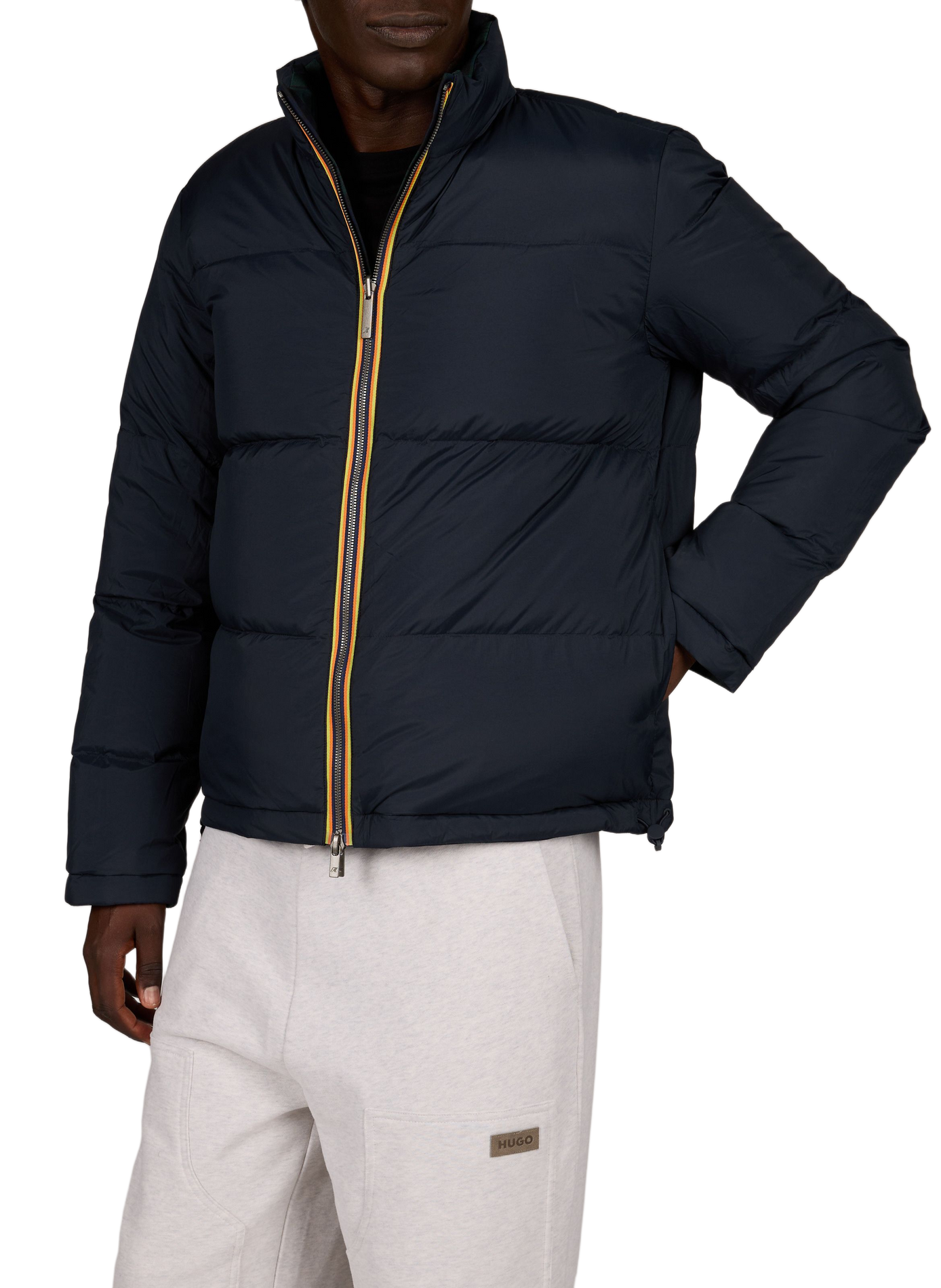 Reversible jacket in a wool blend K-WAY Blue