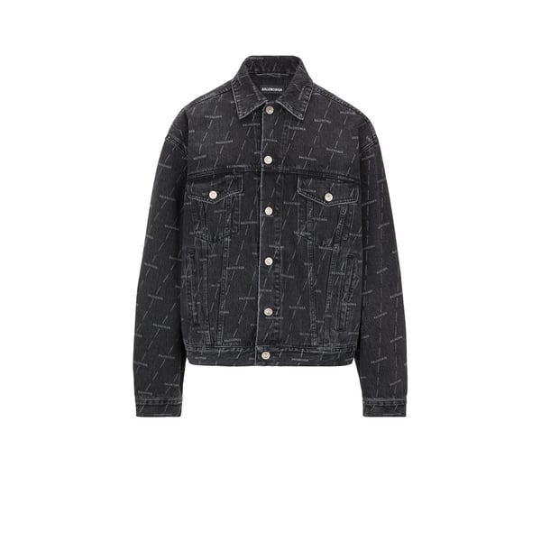 Veste imprimée en denim