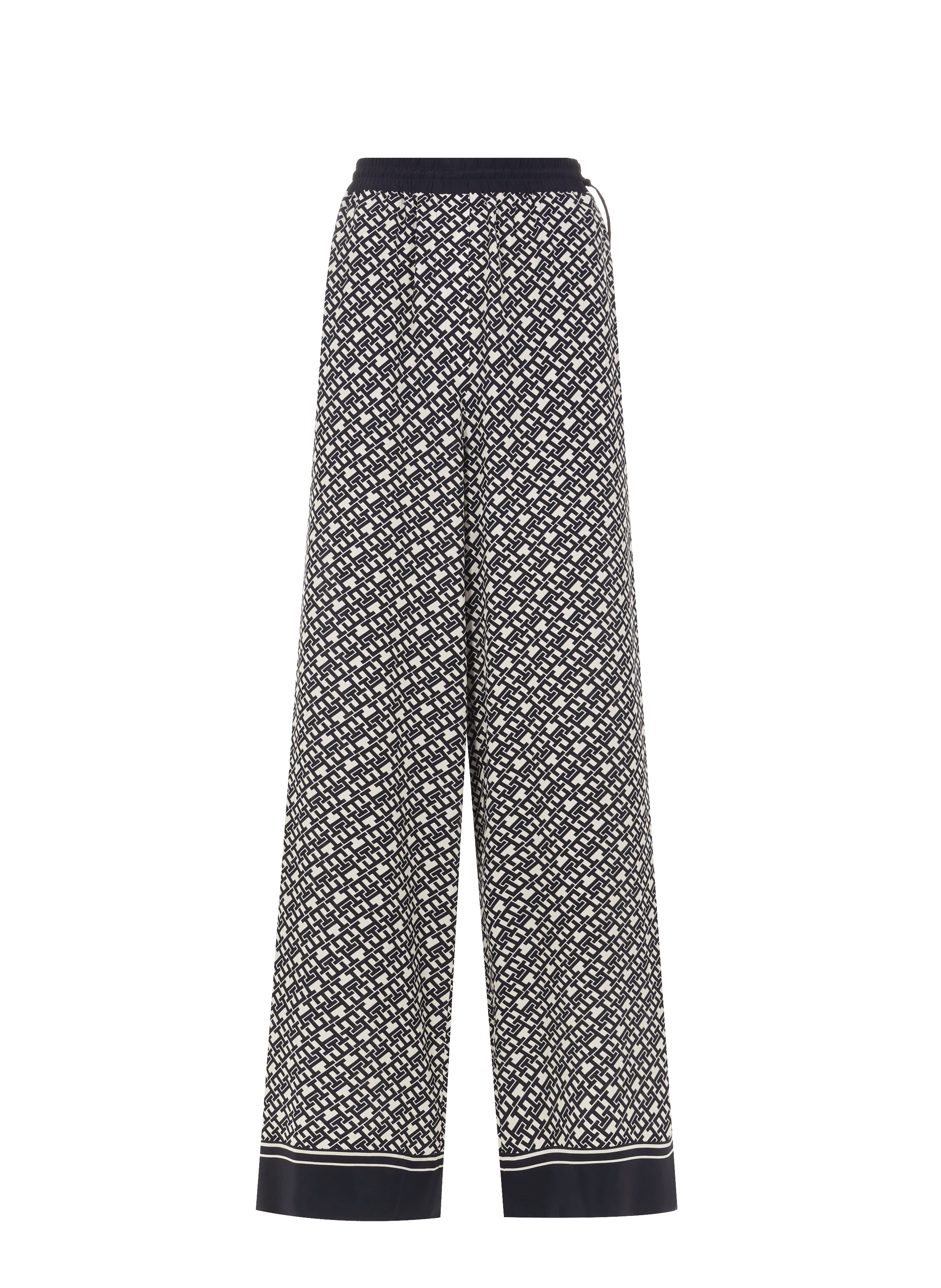 Pantalon fluide monogrammé