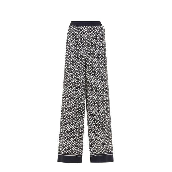 Pantalon fluide monogrammé