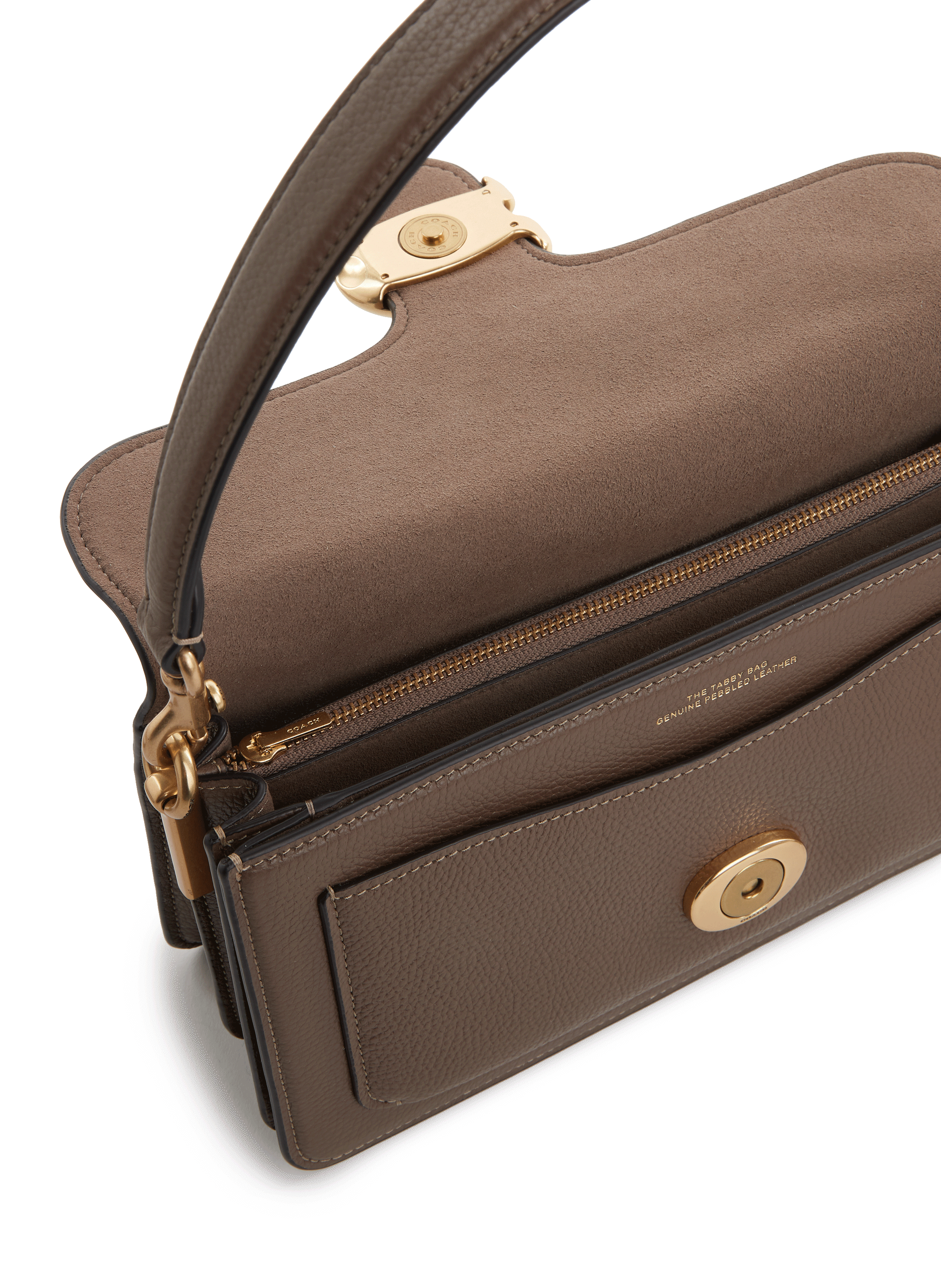 Sac épaule Tabby 26 COACH Marron