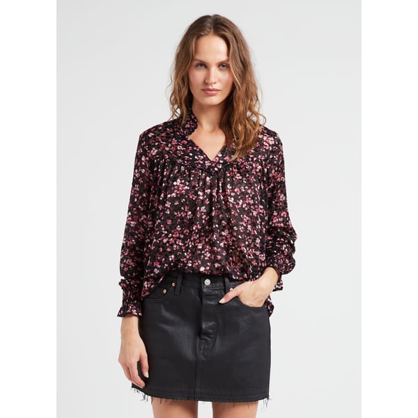 Top col tunisien à plumetis