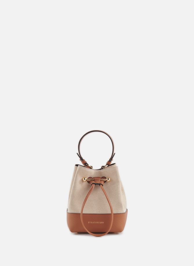 STRATHBERRY raffia purse bag