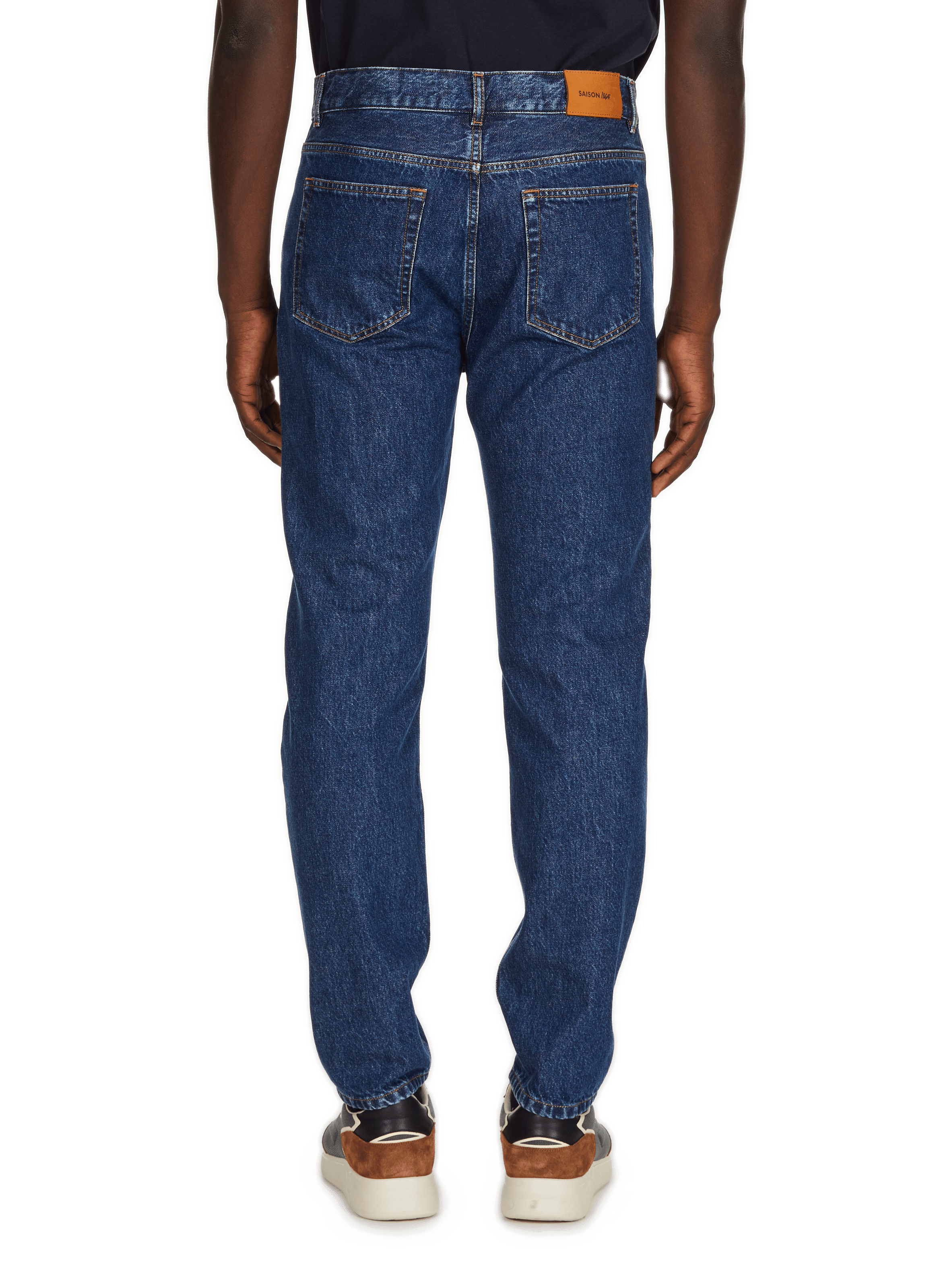 Jean slim Alpha en coton mélangé SAISON 1865 Bleu