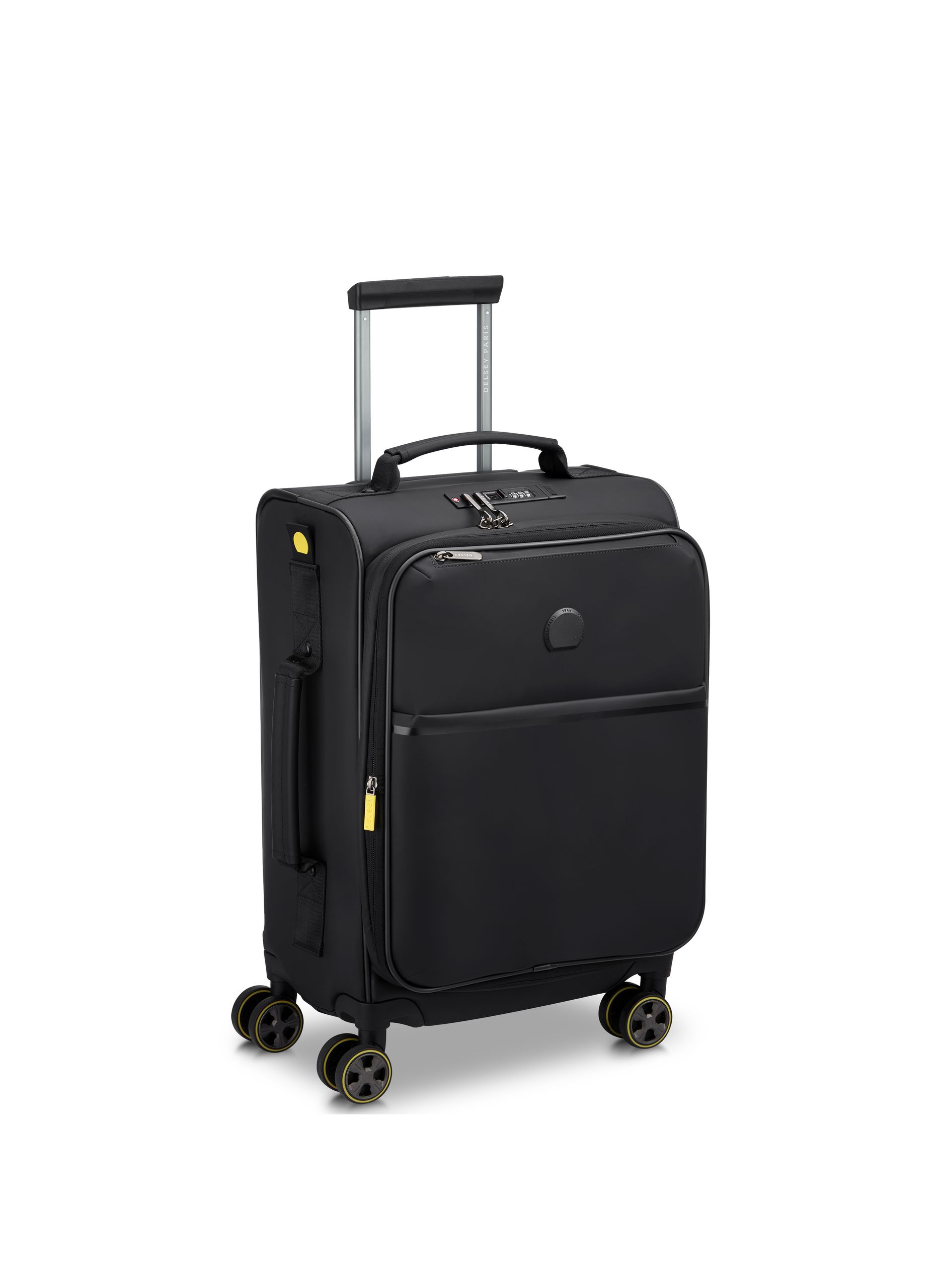 Valise cabine souple taille s - turenne soft DELSEY PARIS Noir
