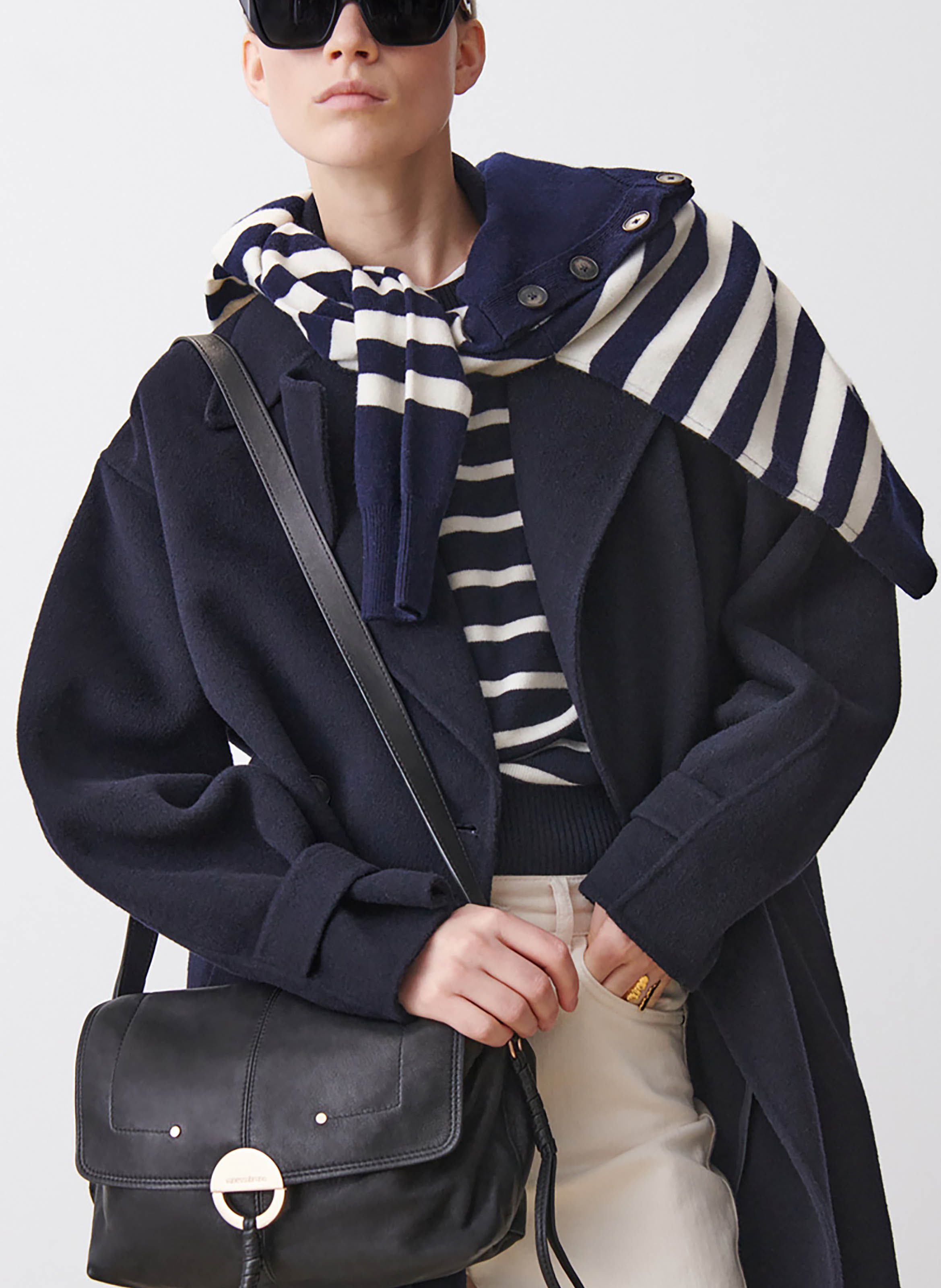 Grand sac othilia en cuir VANESSA BRUNO Noir